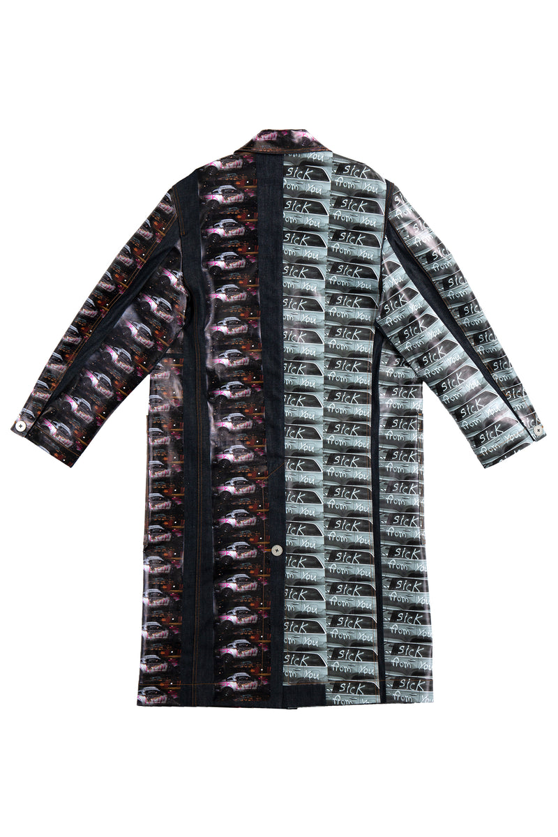 ED. 50 SFY. FT. LONG TRENCH COAT – S.R. STUDIO. LA. CA.