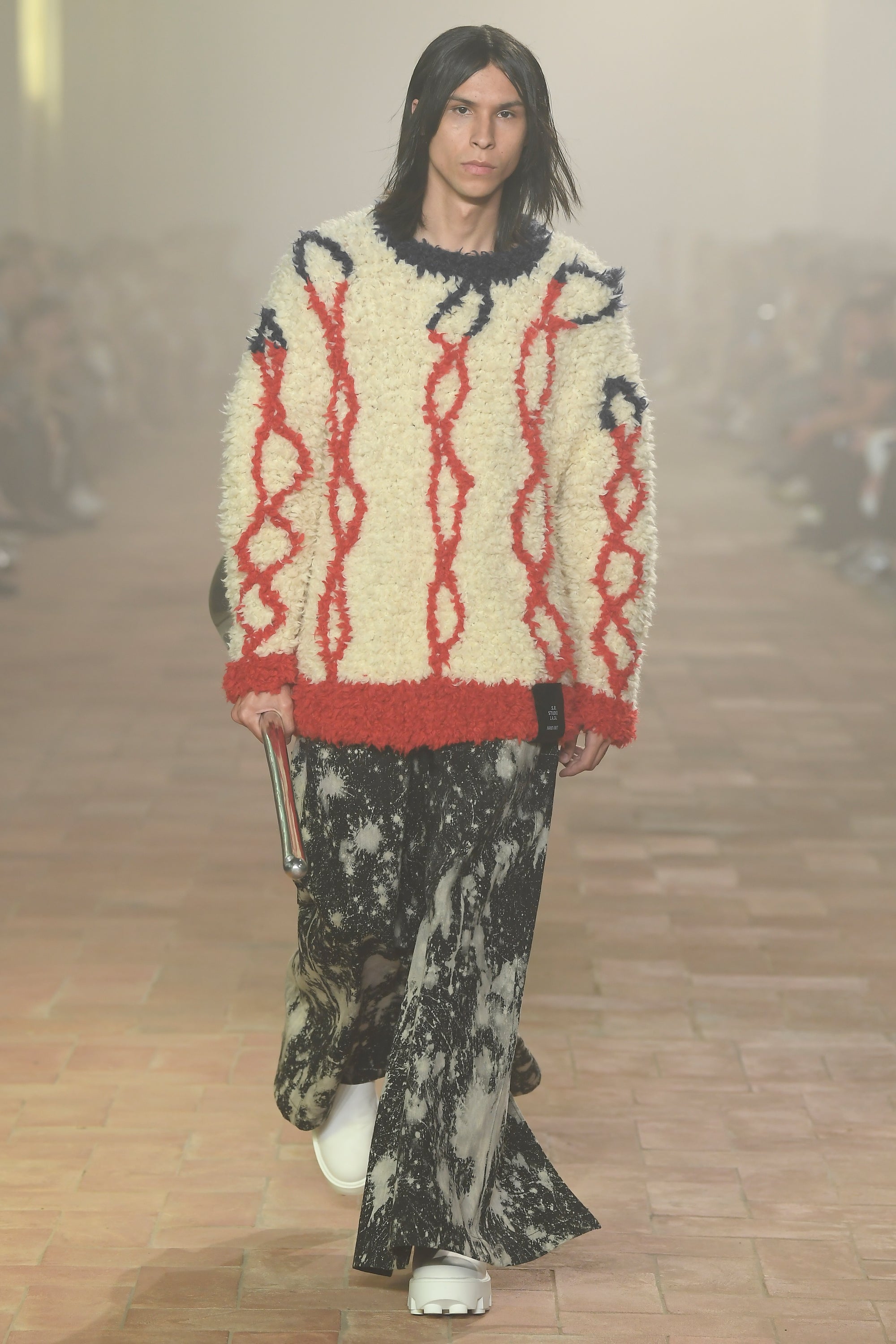 Look 13 from S.R. STUDIO. LA. CA. Pitti Uomo Spring Summer 2020 Show; June 2019