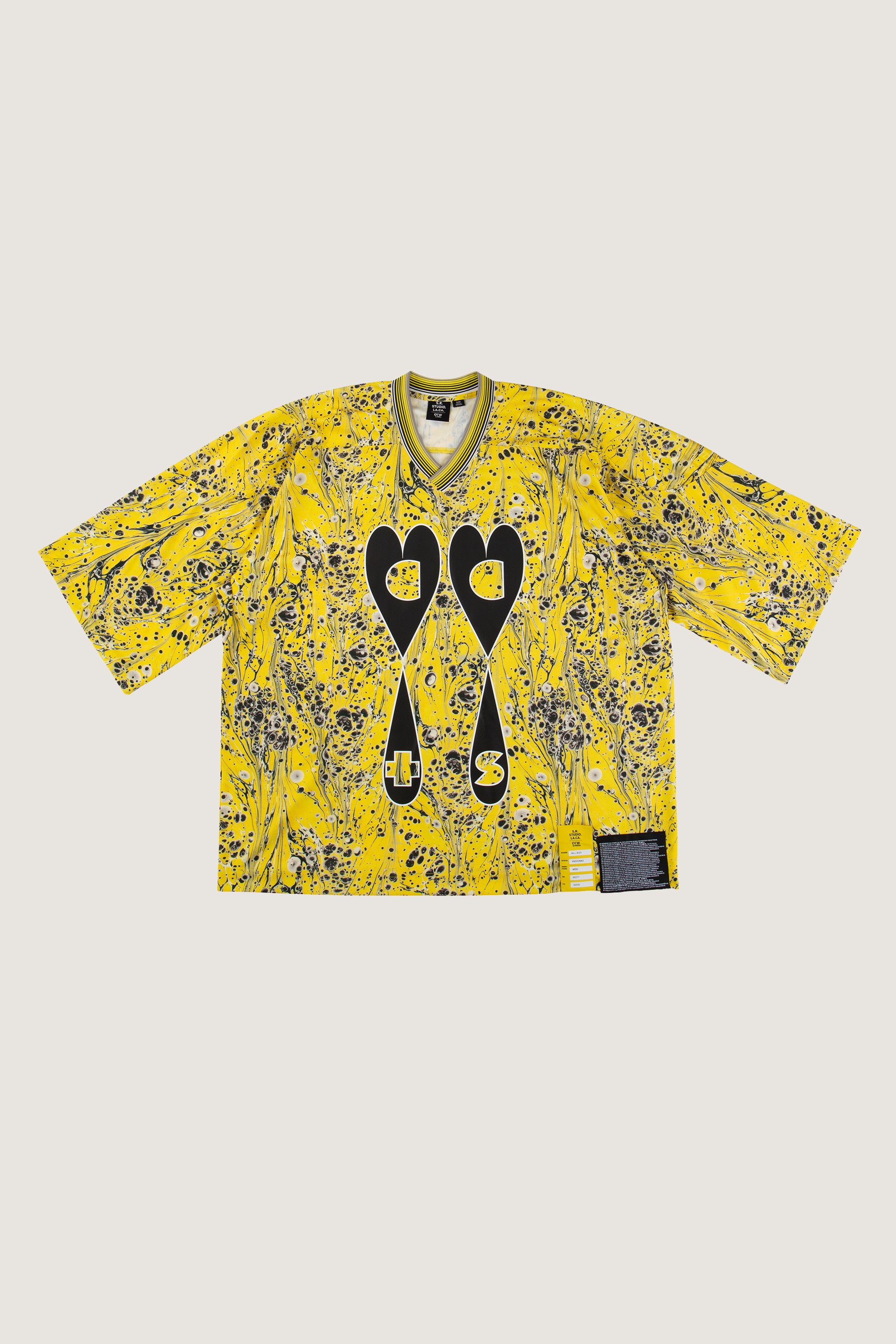 MARBLED OVERSIZED HOCKEY JERSEY