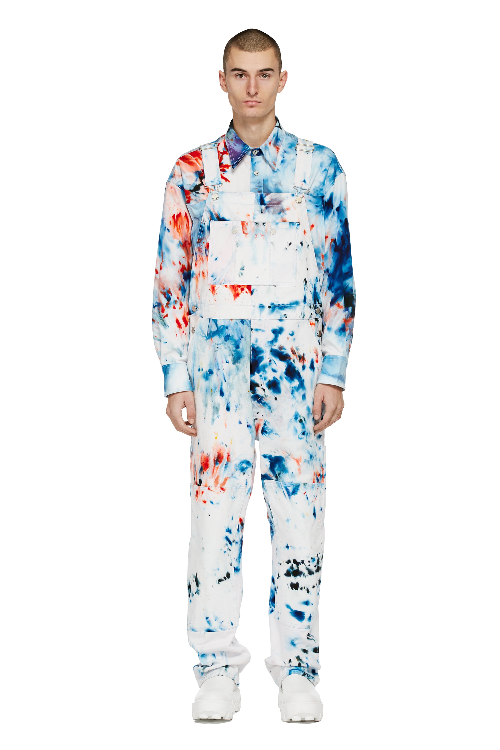 MEN'S HAND-DYED T.R.B. SOTO OVERSIZED SHIRT