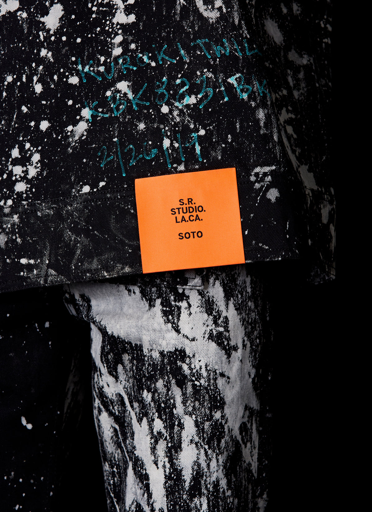 HAND-BLEACHED SOTO MARCHING JACKET