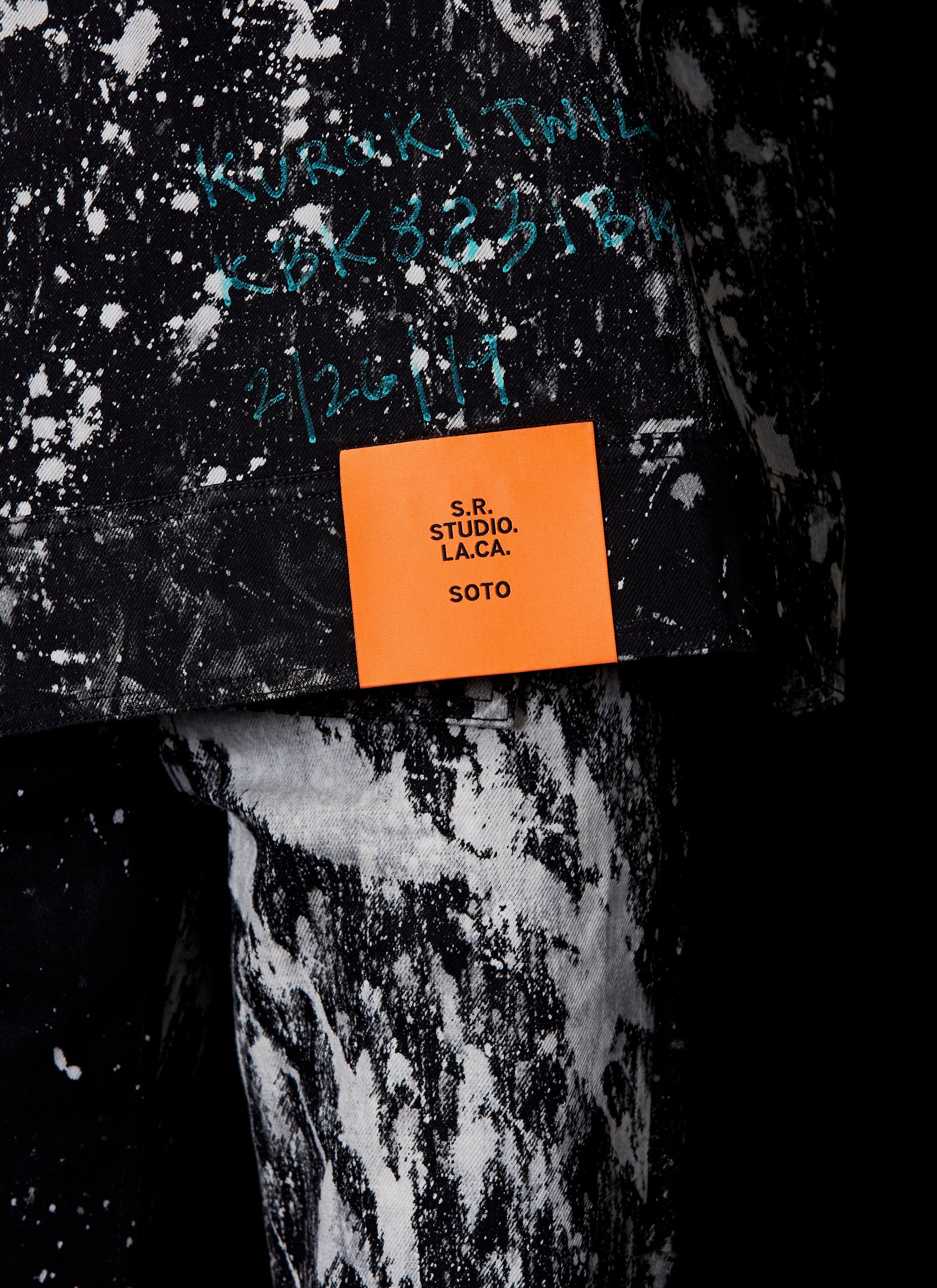 HAND-BLEACHED SOTO MARCHING JACKET