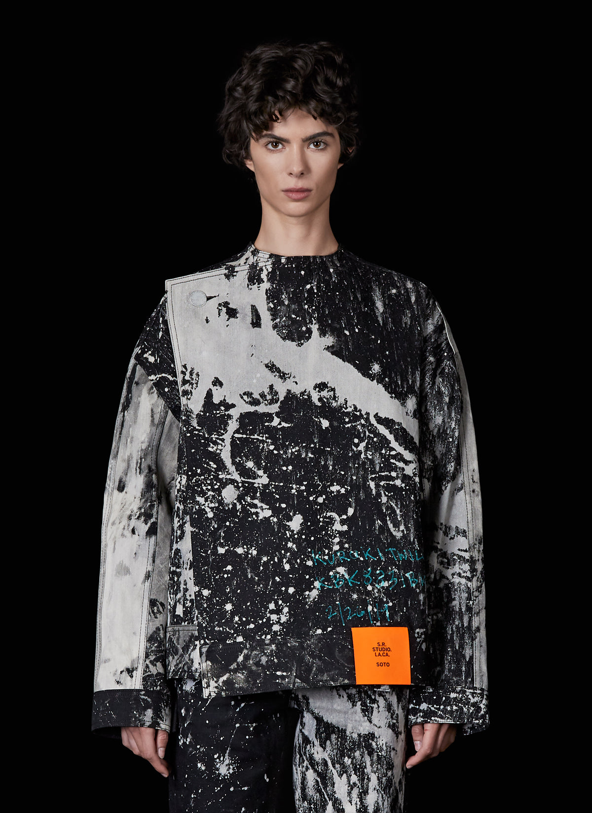 HAND-BLEACHED SOTO MARCHING JACKET