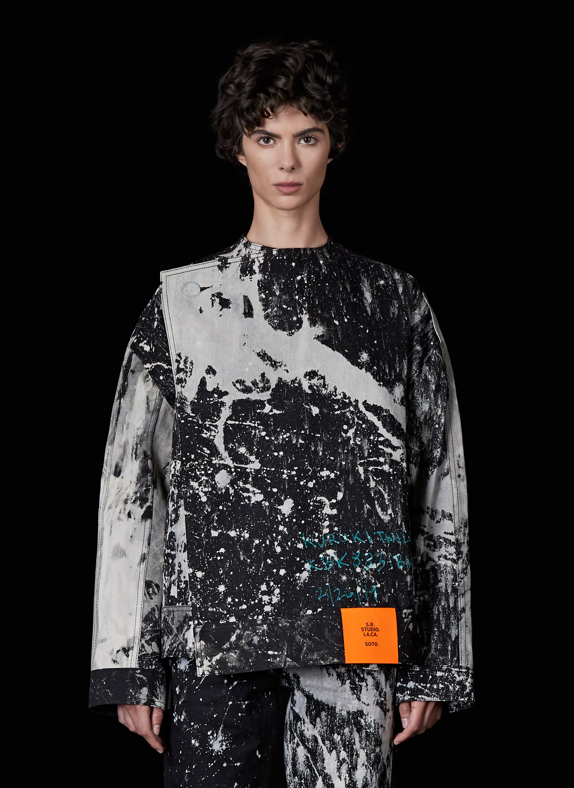 HAND-BLEACHED SOTO MARCHING JACKET