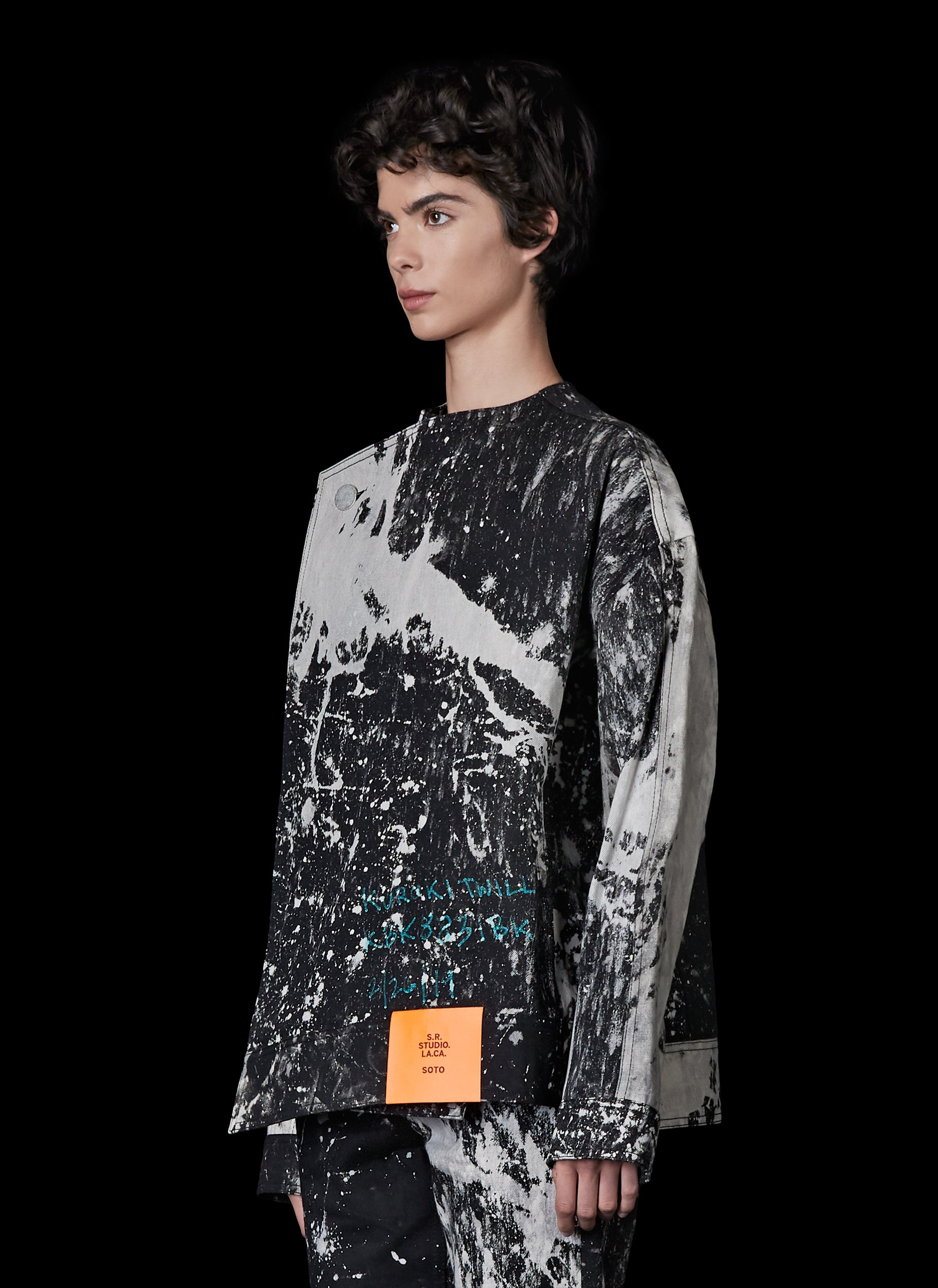 HAND-BLEACHED SOTO MARCHING JACKET