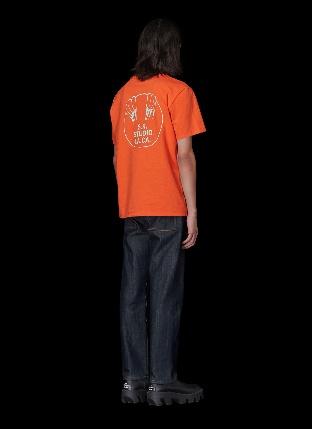 BASIC T-SHIRT WITH VAMPIRE SUNRISE