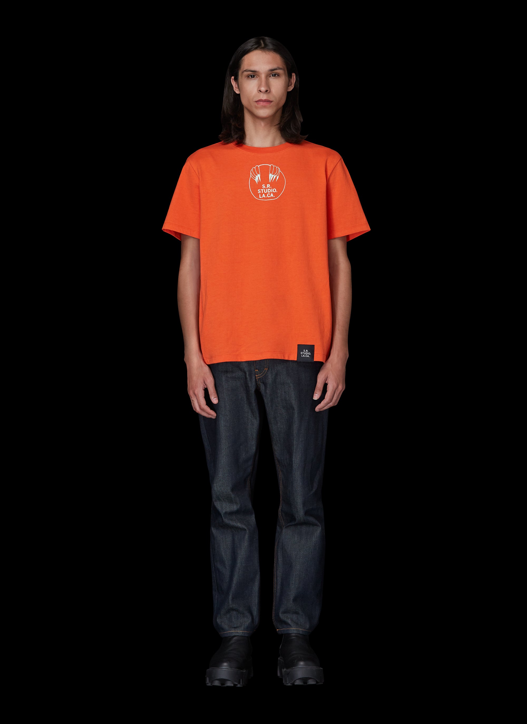 BASIC T-SHIRT WITH VAMPIRE SUNRISE