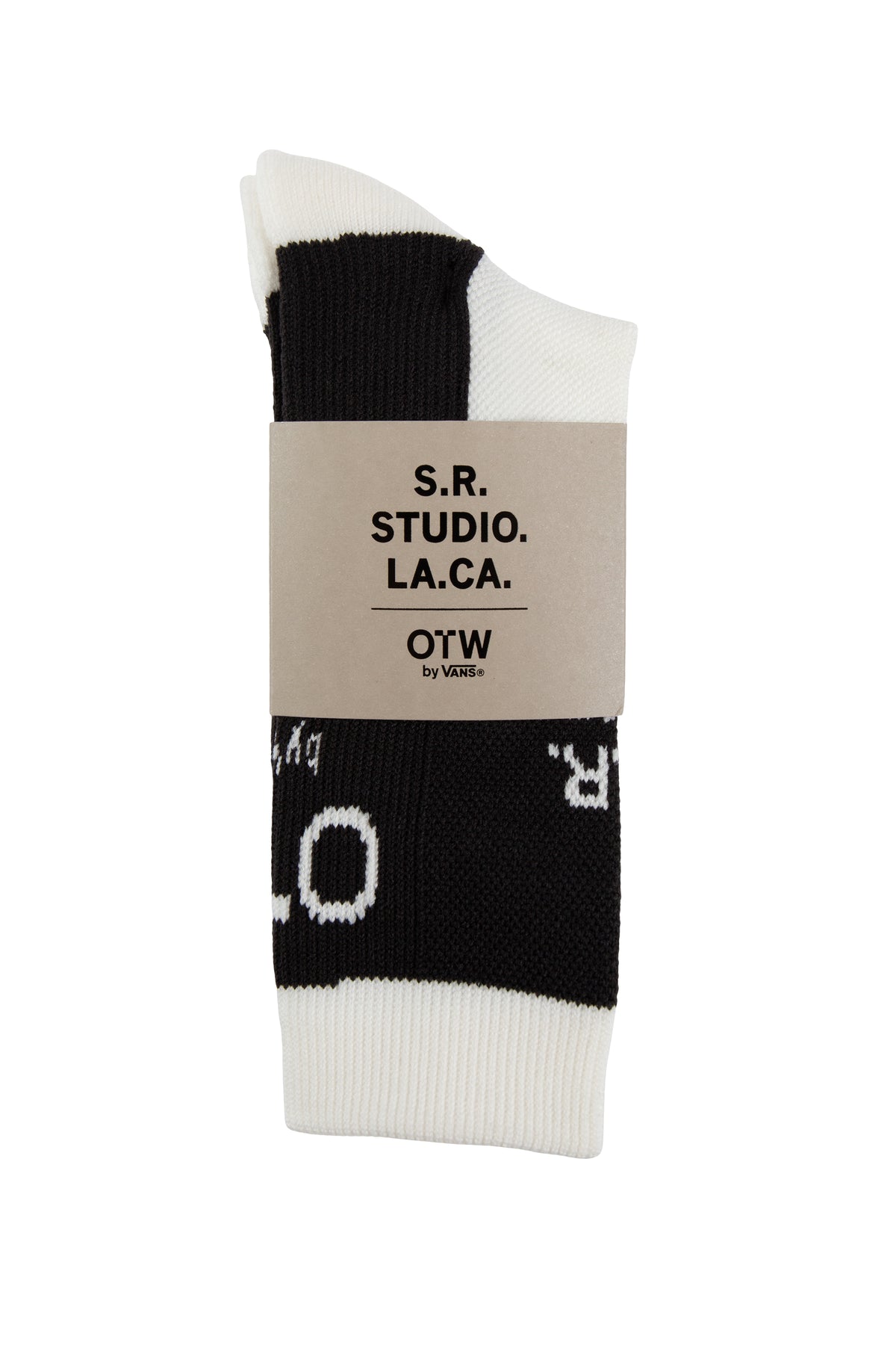 JACQUARD LOGO SOCK