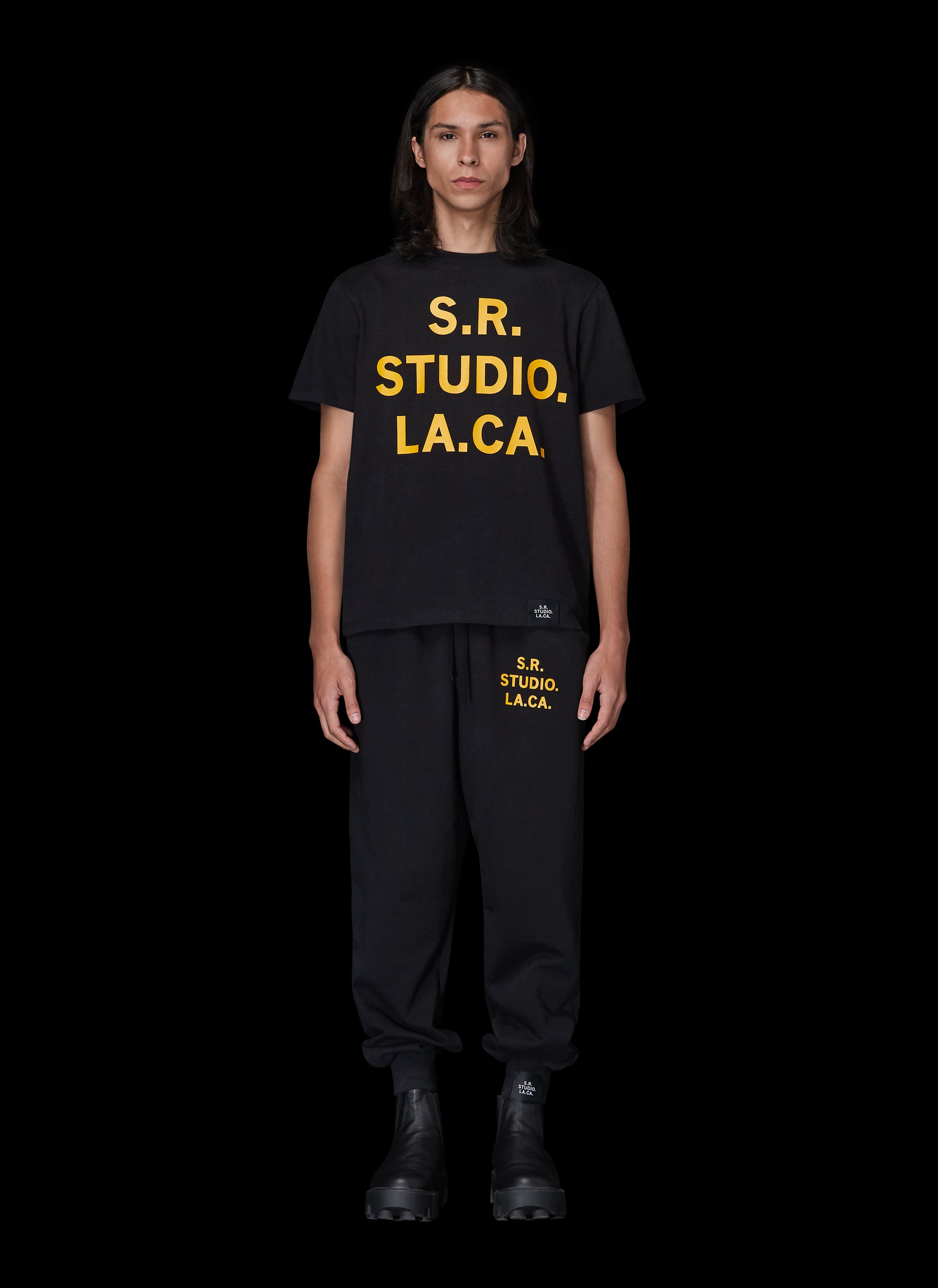 BASIC T-SHIRT WITH S.R.S. LOGO AND STATE GRAPHIC