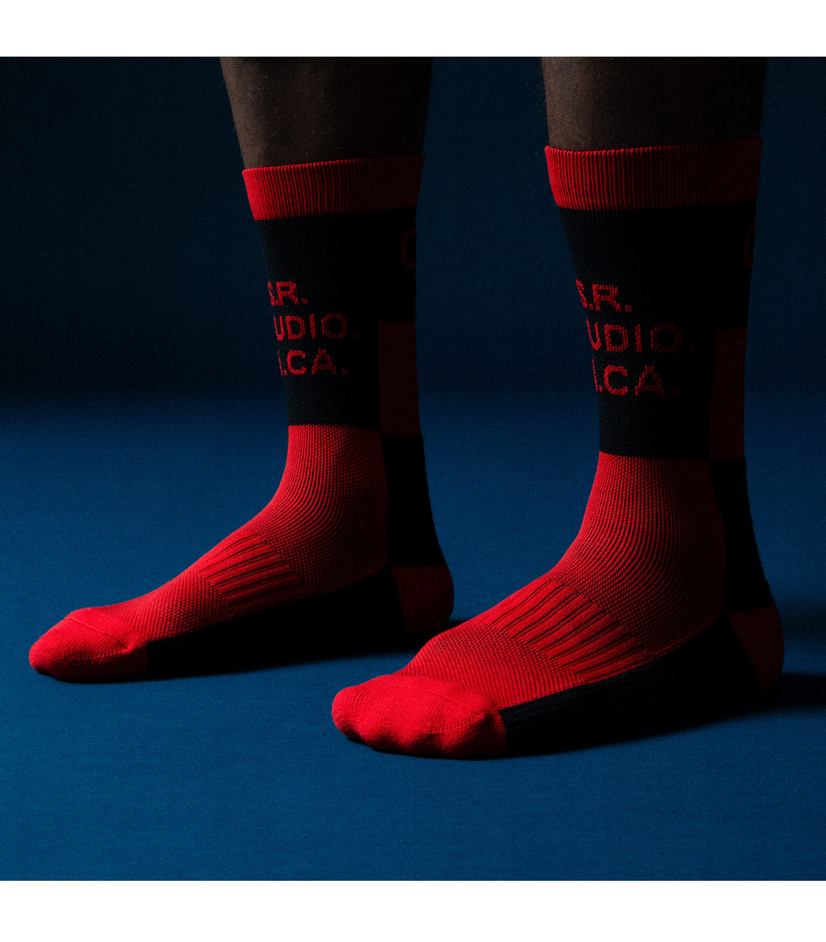 JACQUARD LOGO SOCK
