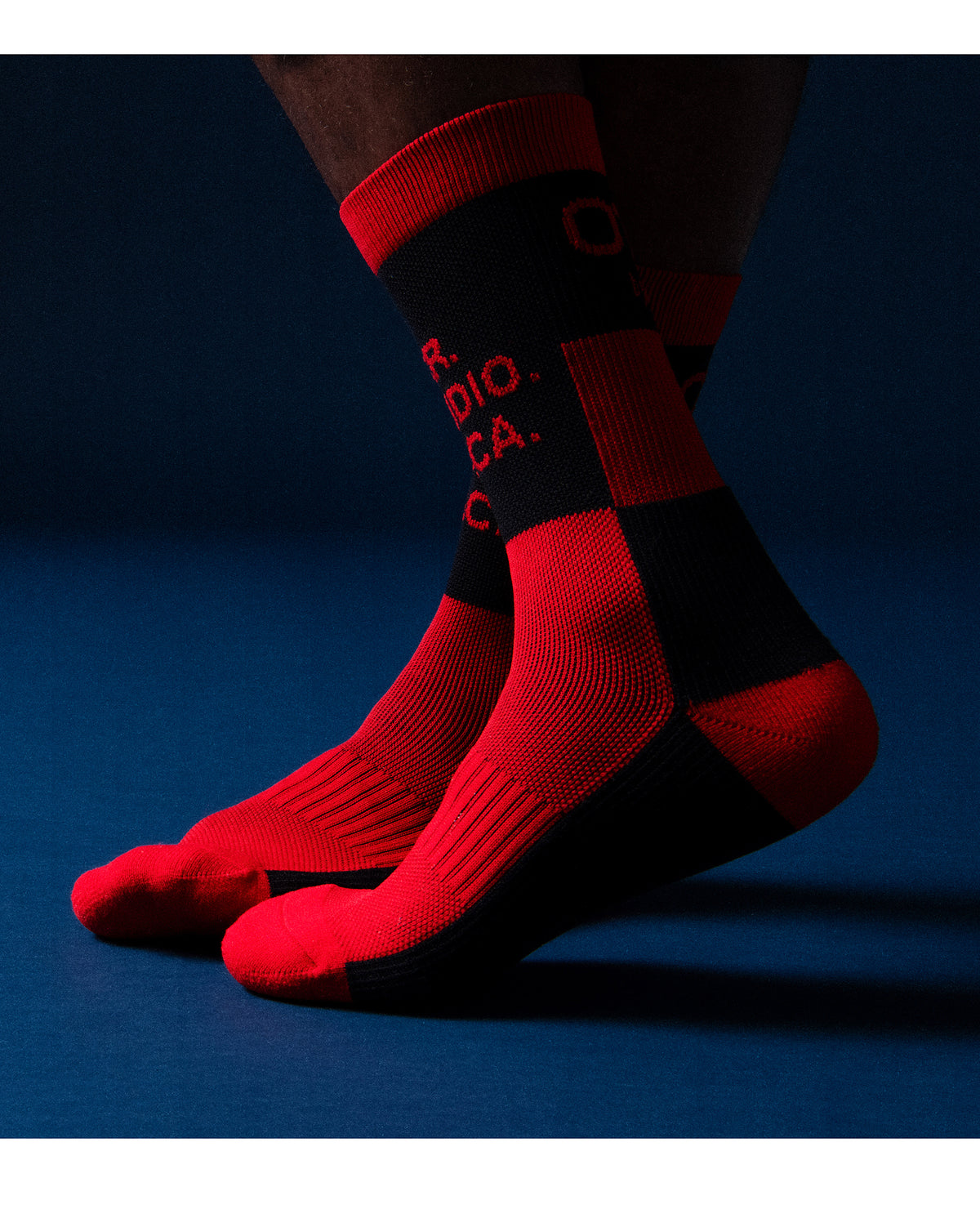 JACQUARD LOGO SOCK
