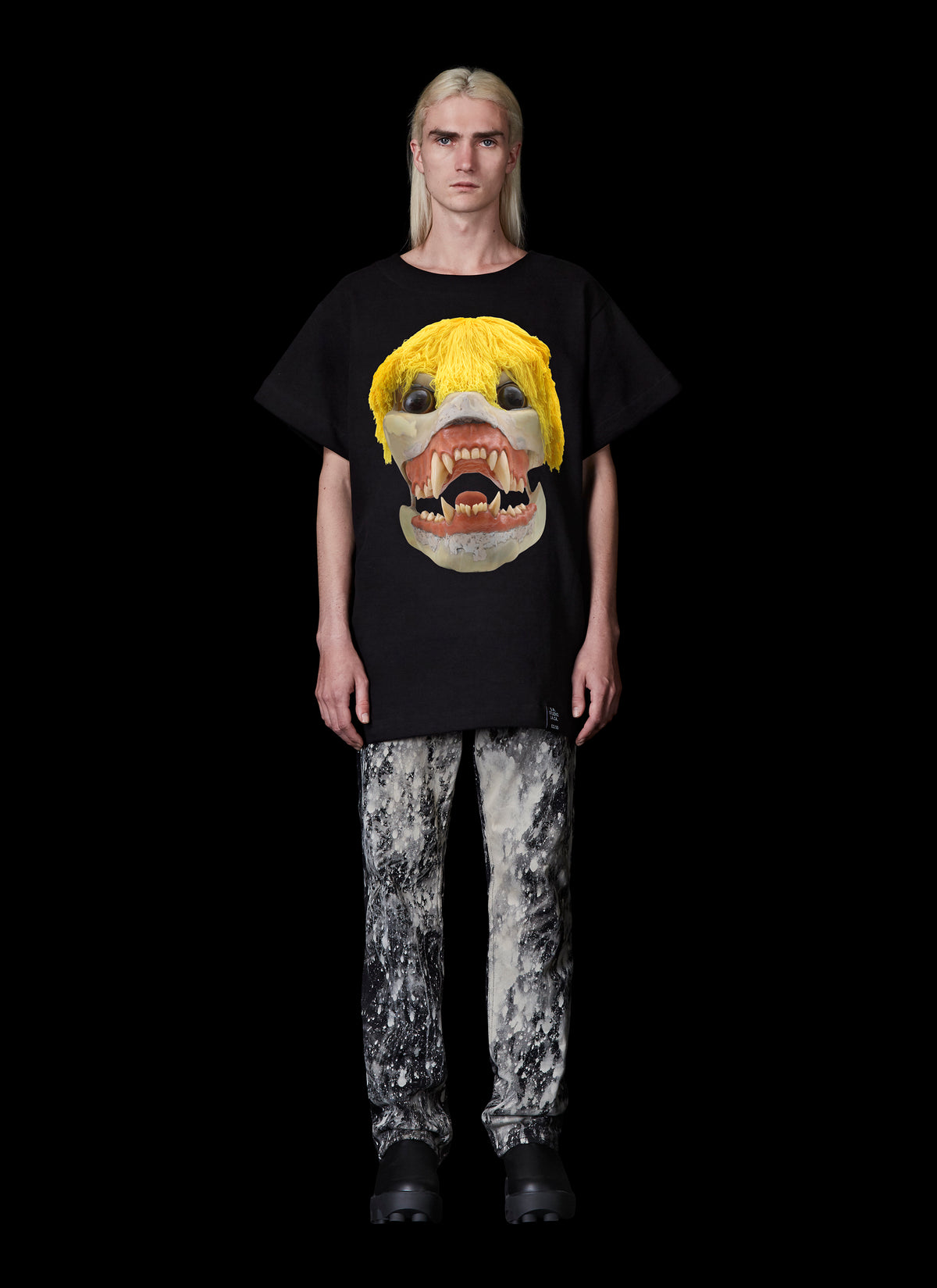 ED. 50 MINI TAPERED TUNIC DRESS WITH SKULLS