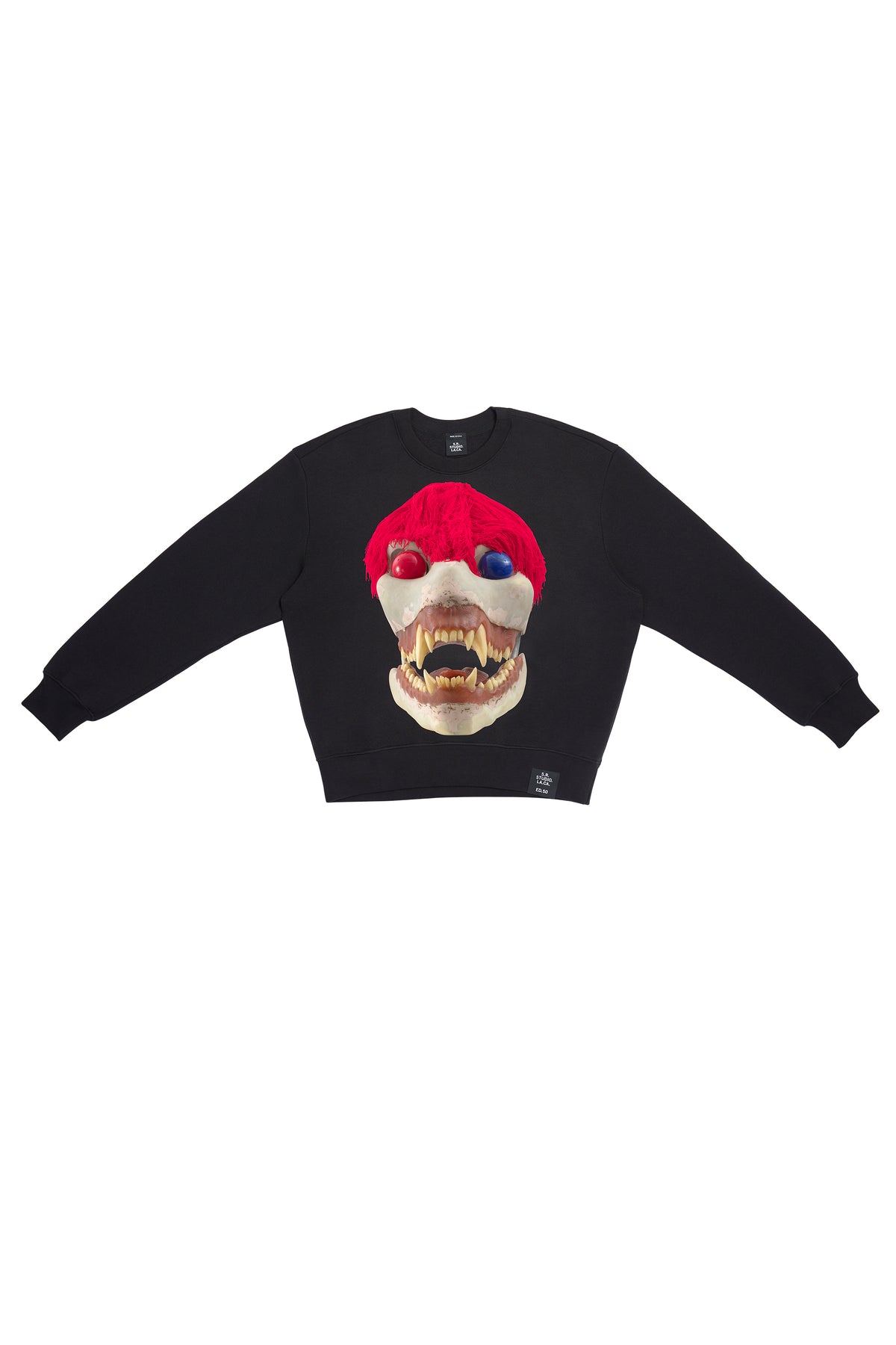 ED. 50 CREWNECK SWEATSHIRT WITH SKULLS