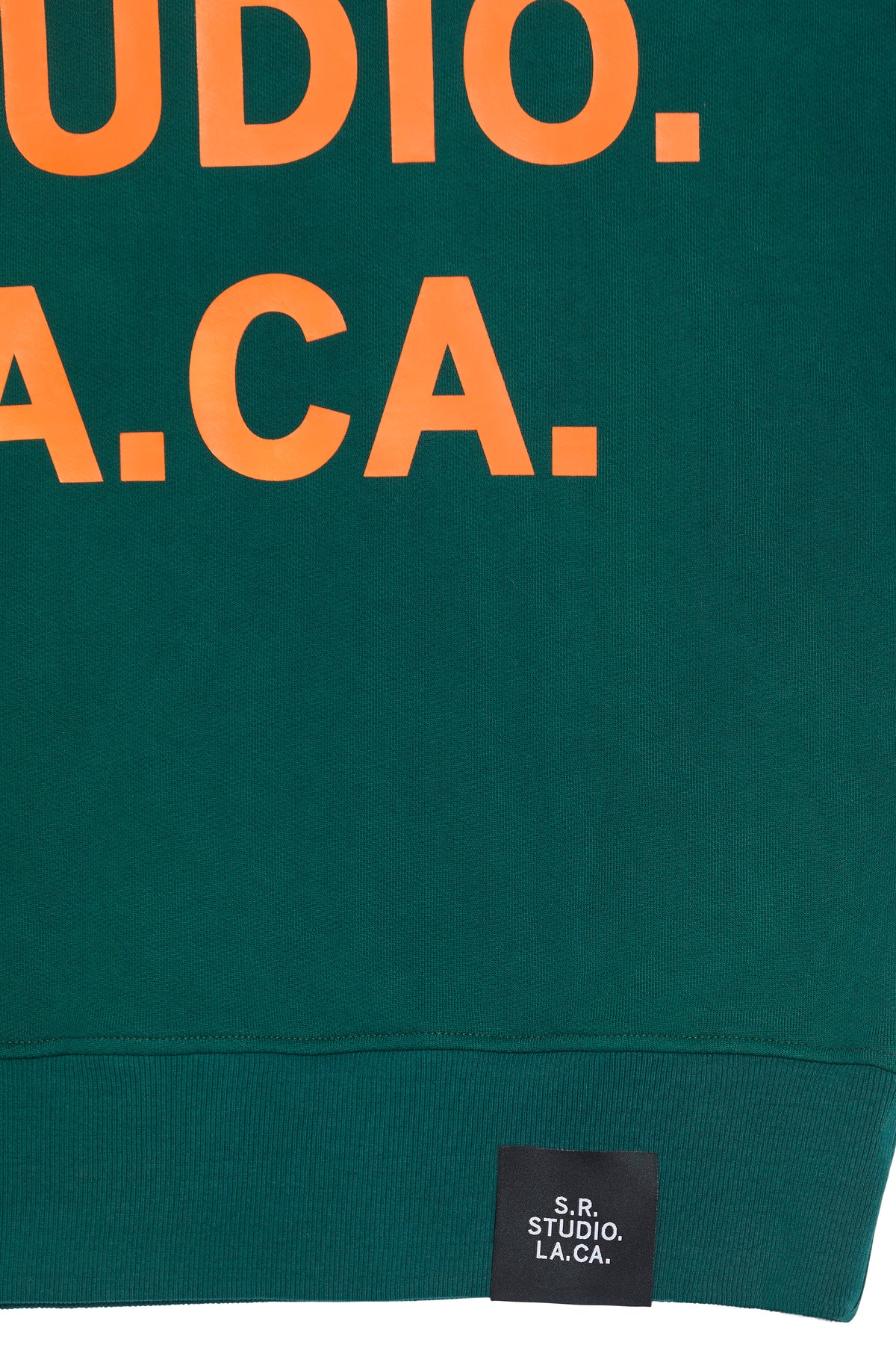 CREWNECK SWEATSHIRT WITH S.R.S. AND VAMPIRE SUNRISE LOGO