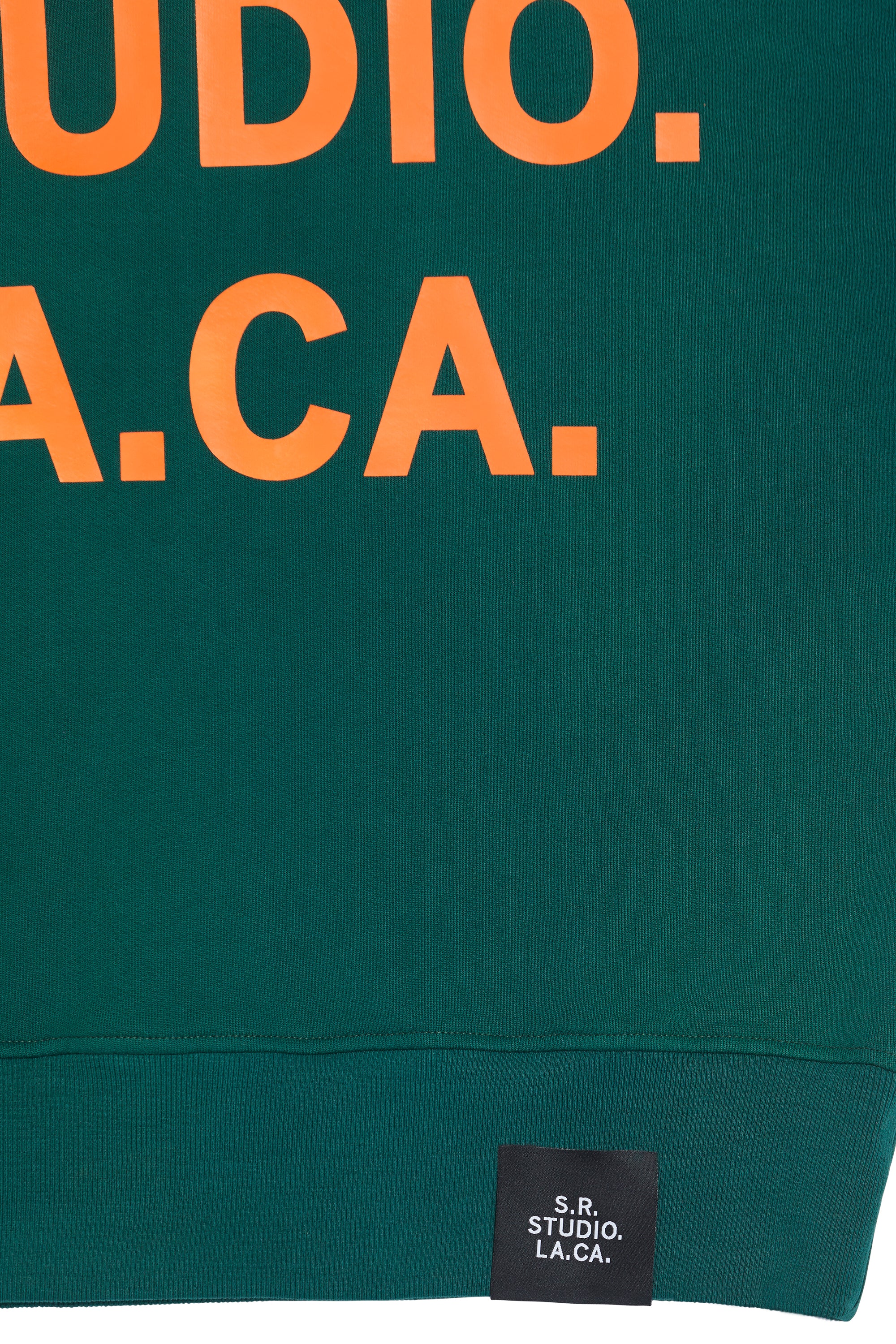 CREWNECK SWEATSHIRT WITH S.R.S. AND VAMPIRE SUNRISE LOGO