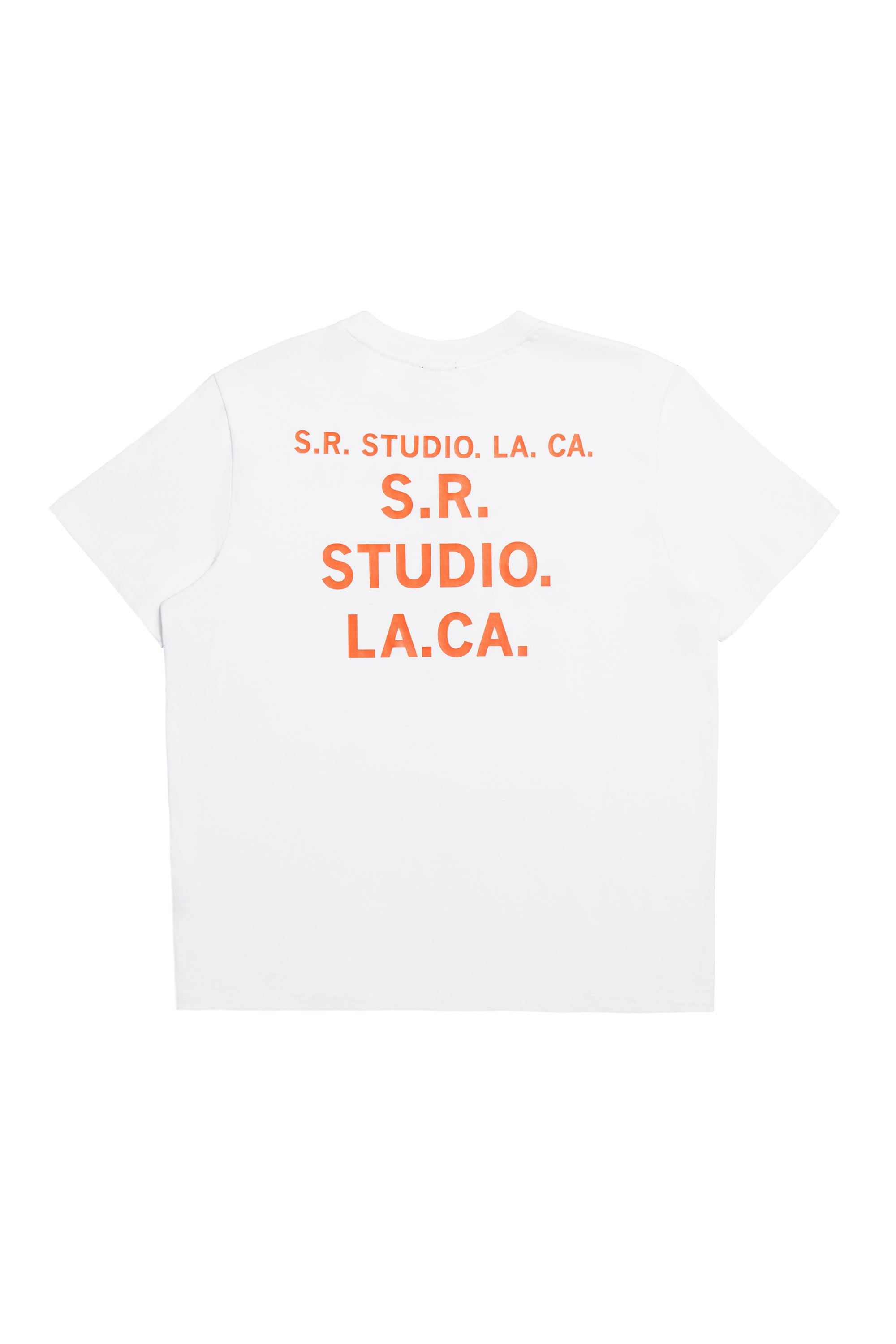BASIC T-SHIRT WITH S.R.S LOGO FRONT & BACK