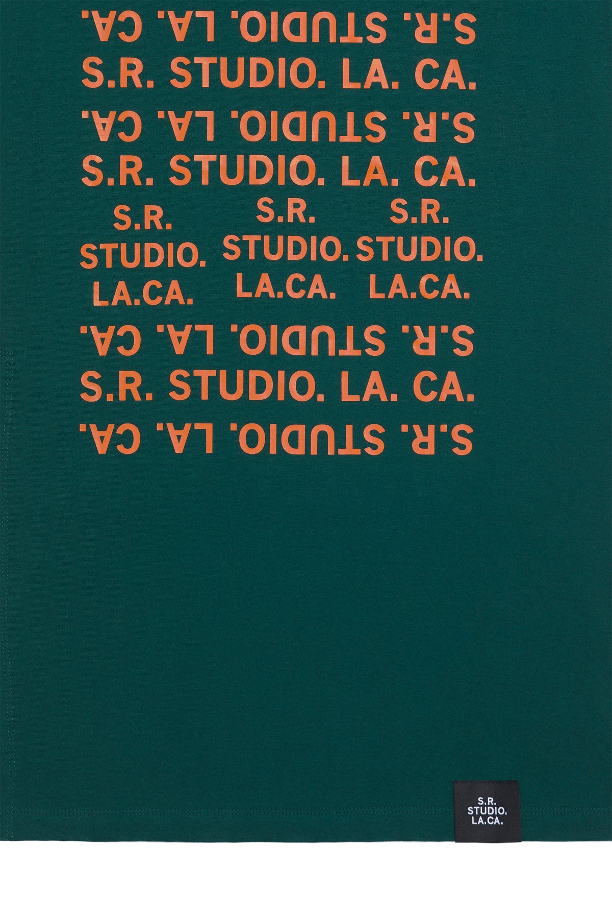 LONG SLEEVE TURTLENECK DRESS WITH S.R.S. DOUBLE LOGO