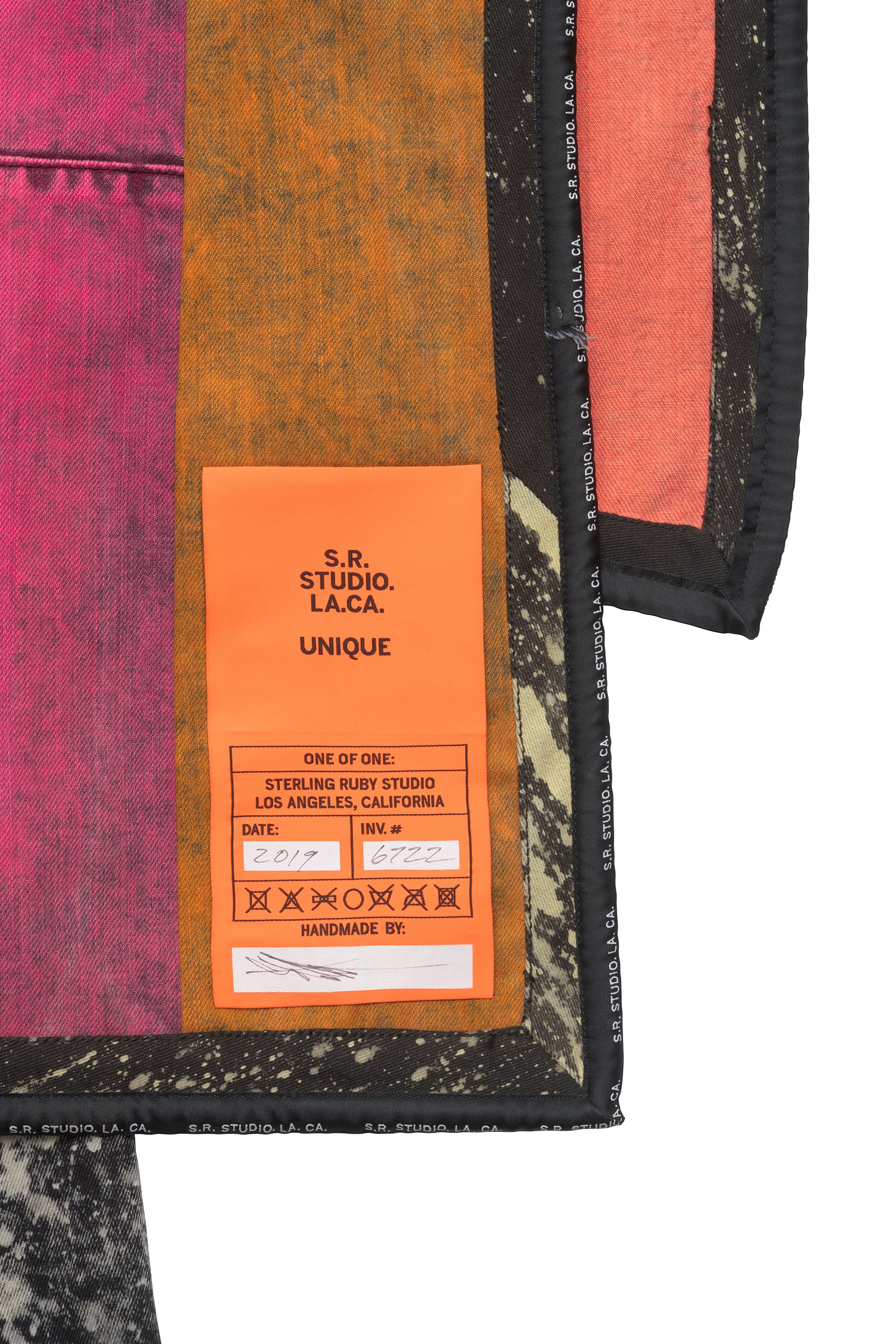 UNIQUE (6722) 2019 S.R. STUDIO. LA. CA. BY STERLING RUBY