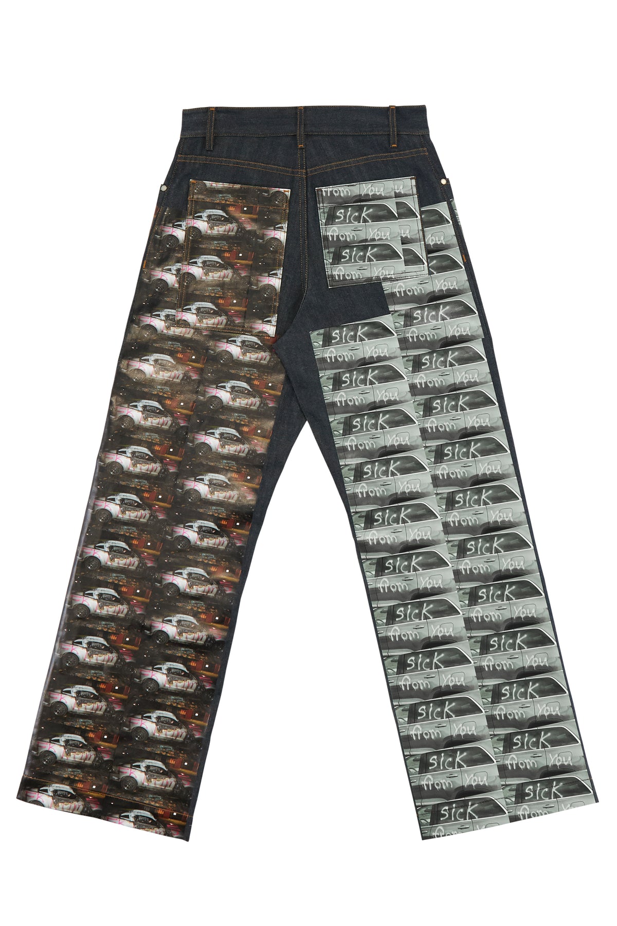 ED. 50 SFY. FT. STRAIGHT LEG JEAN S.R. STUDIO. LA. CA. BY STERLING RUBY