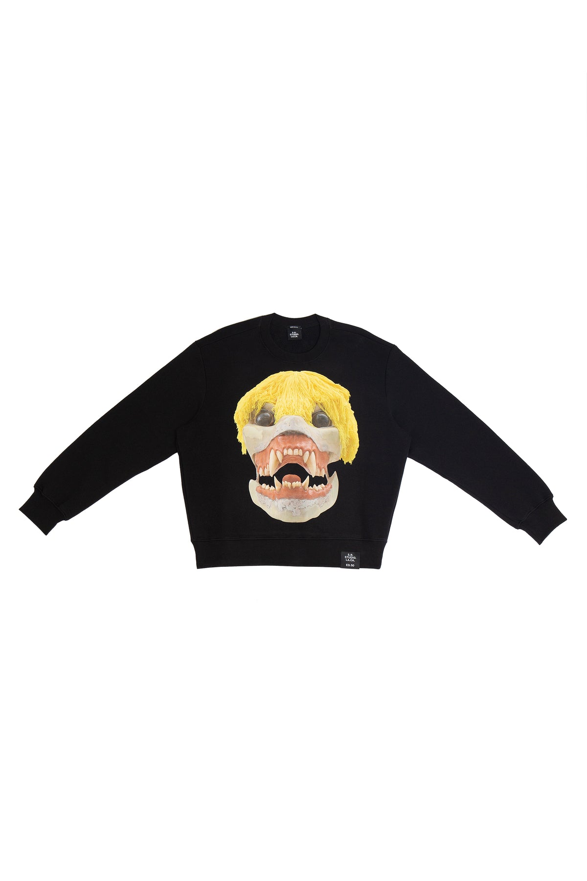 ED. 50 CREWNECK SWEATSHIRT WITH SKULLS – S.R. STUDIO. LA. CA.