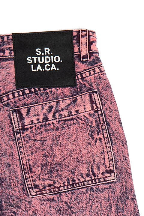 WOMEN'S C-JEAN WITH MINERAL WASH – S.R. STUDIO. LA. CA.