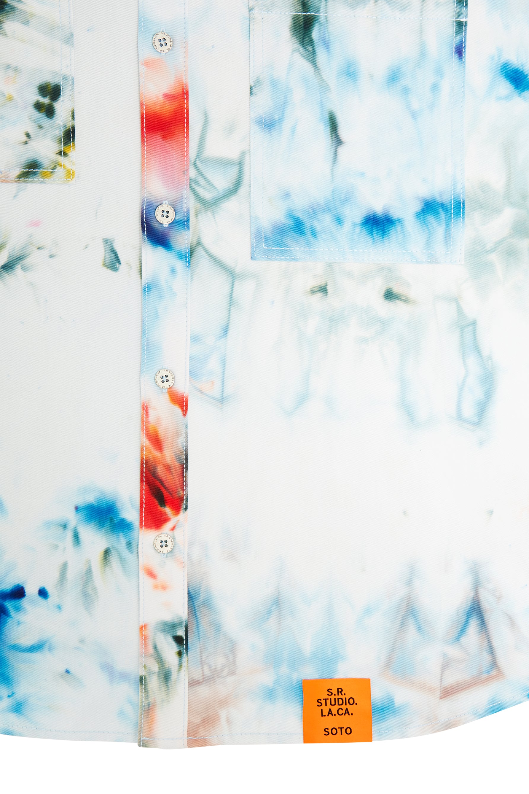 MEN'S HAND-DYED T.R.B. SOTO OVERSIZED SHIRT