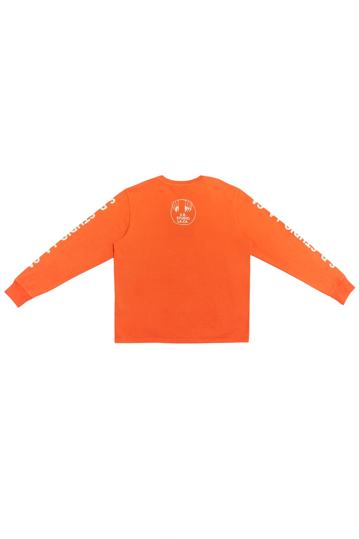 LONG SLEEVE T-SHIRT WITH S.R.S. LOGO AND VAMPIRE SUNRISE GRAPHIC