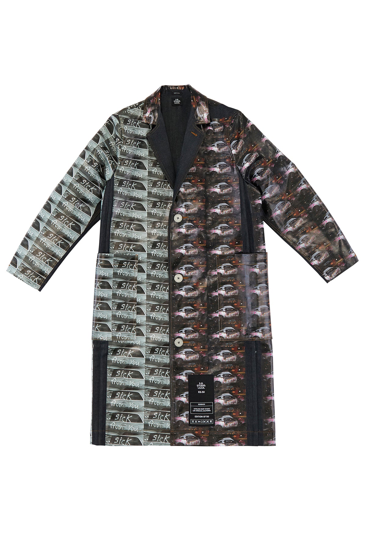 ED. 50 SFY. FT. LONG TRENCH COAT