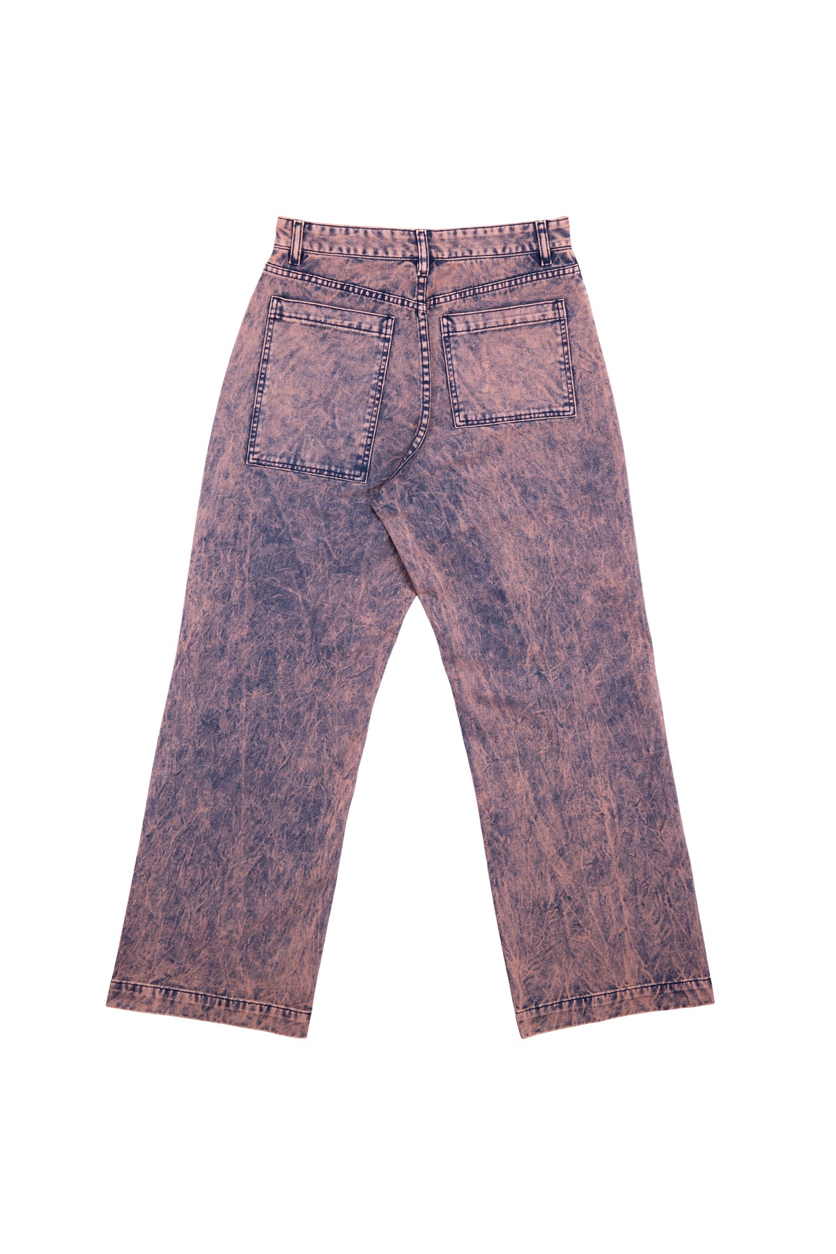 MEN'S STRAIGHT LEG PINTUCK JEAN WITH IO WASH