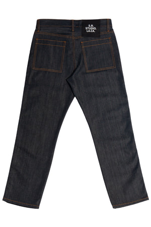 MEN'S C-JEAN WITH CONTRAST STITCHING