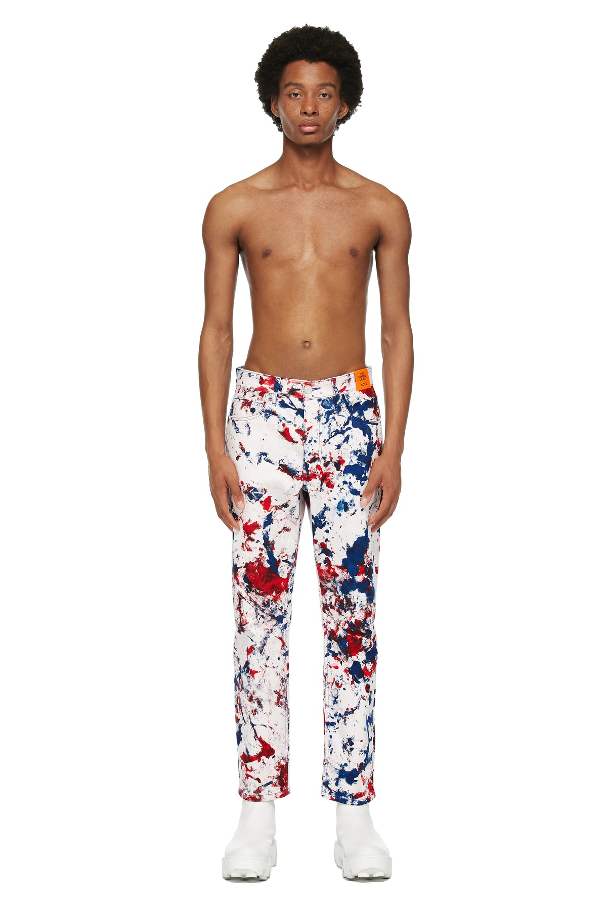 MEN'S HAND-DYED W.R.B. SOTO C-JEAN