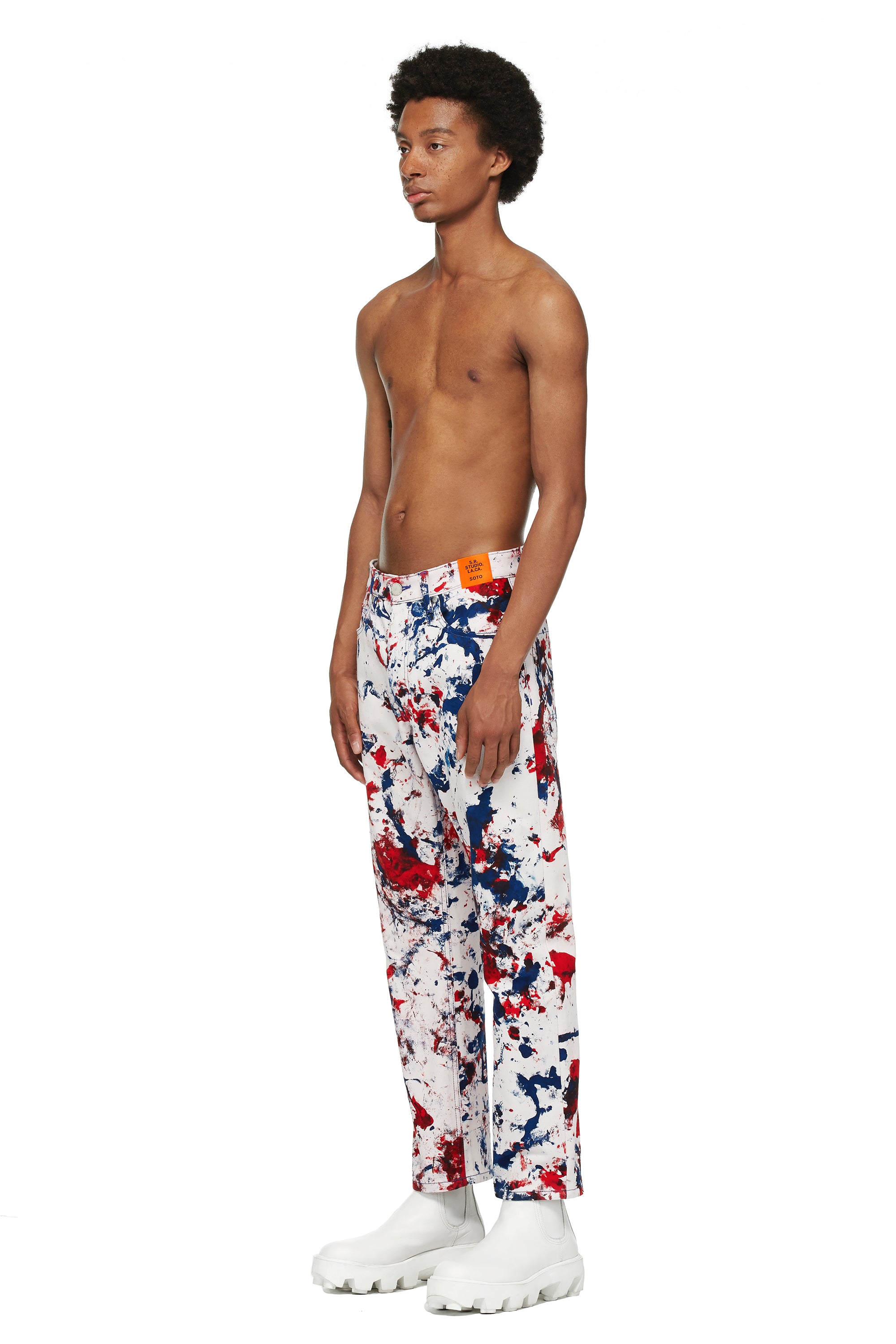 MEN'S HAND-DYED W.R.B. SOTO C-JEAN