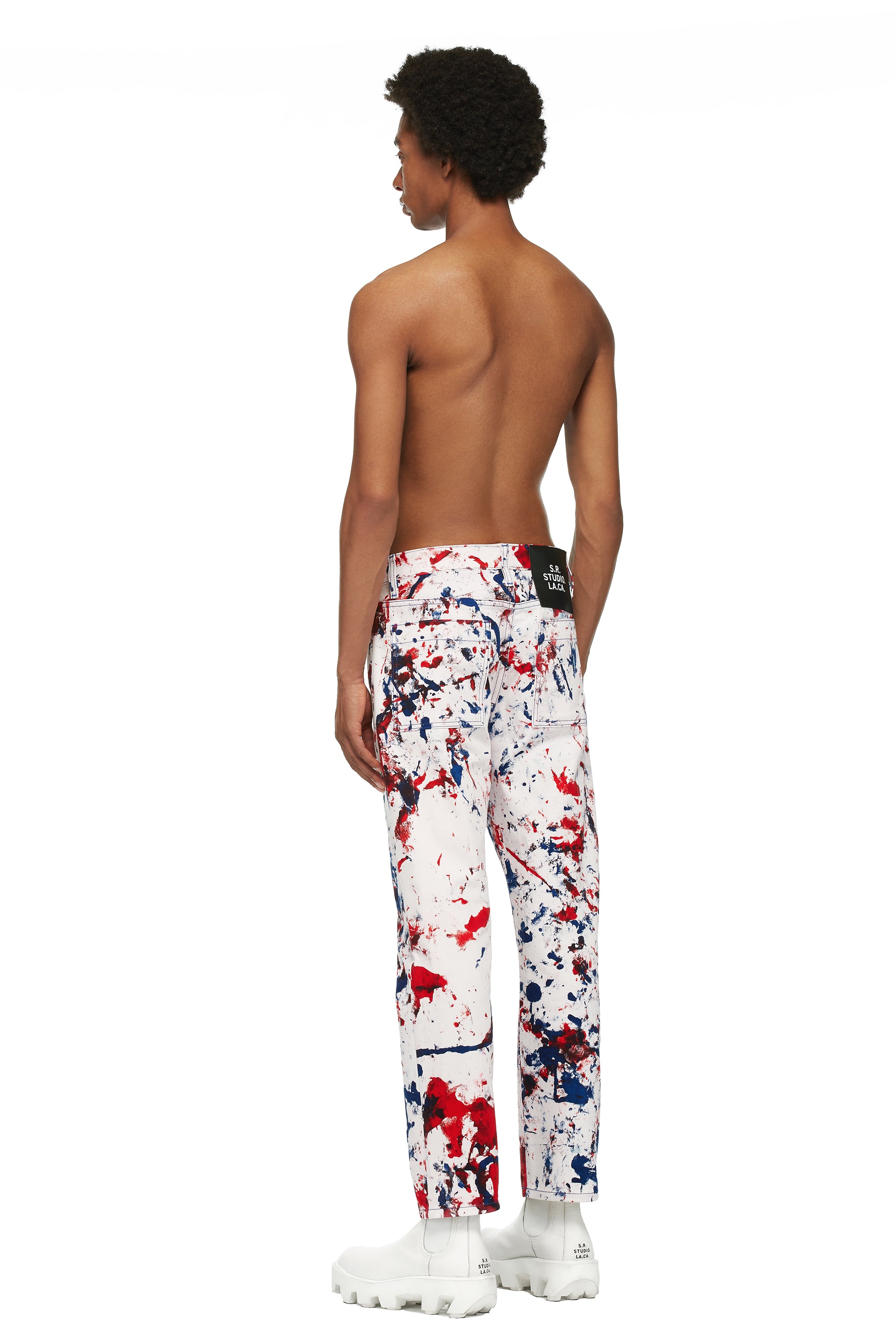 MEN'S HAND-DYED W.R.B. SOTO C-JEAN