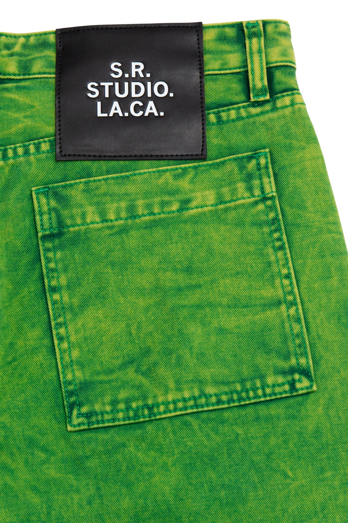 MEN'S C-JEAN WITH LIME IO WASH  S.R. STUDIO. LA. CA. by Sterling Ruby