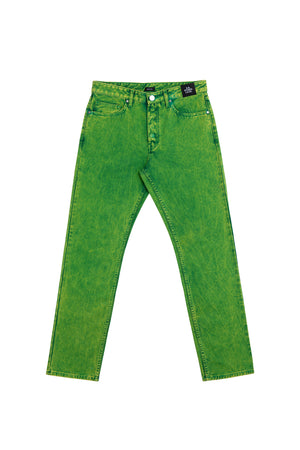 MEN'S C-JEAN WITH LIME IO WASH  S.R. STUDIO. LA. CA. by Sterling Ruby