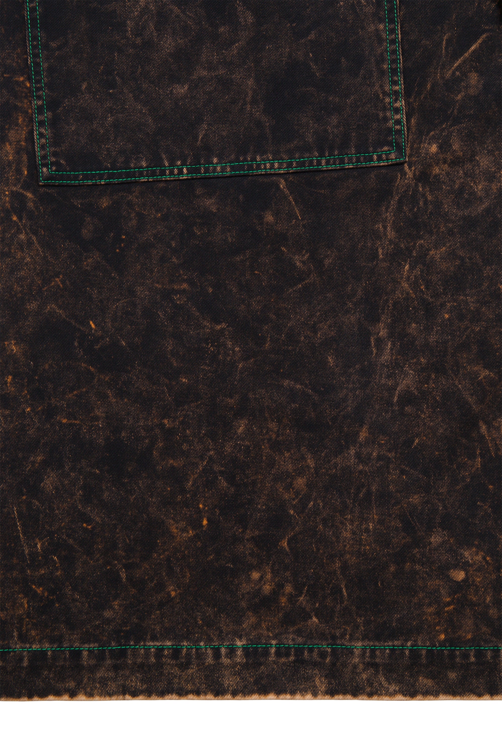 S.R. STUDIO. LA. CA. BY STERLING RUBY AP WIDE RAVER WITH CONTRAST STITCHING AND IO WASH INSECT INDEX