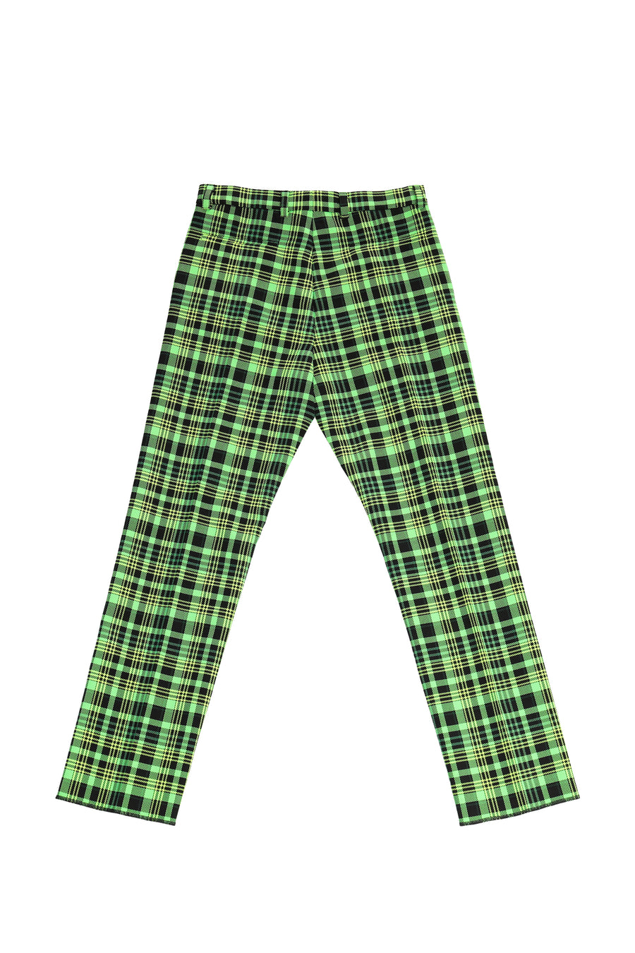 MEN'S OPEN-WEAVE CHECK SUIT PANT
