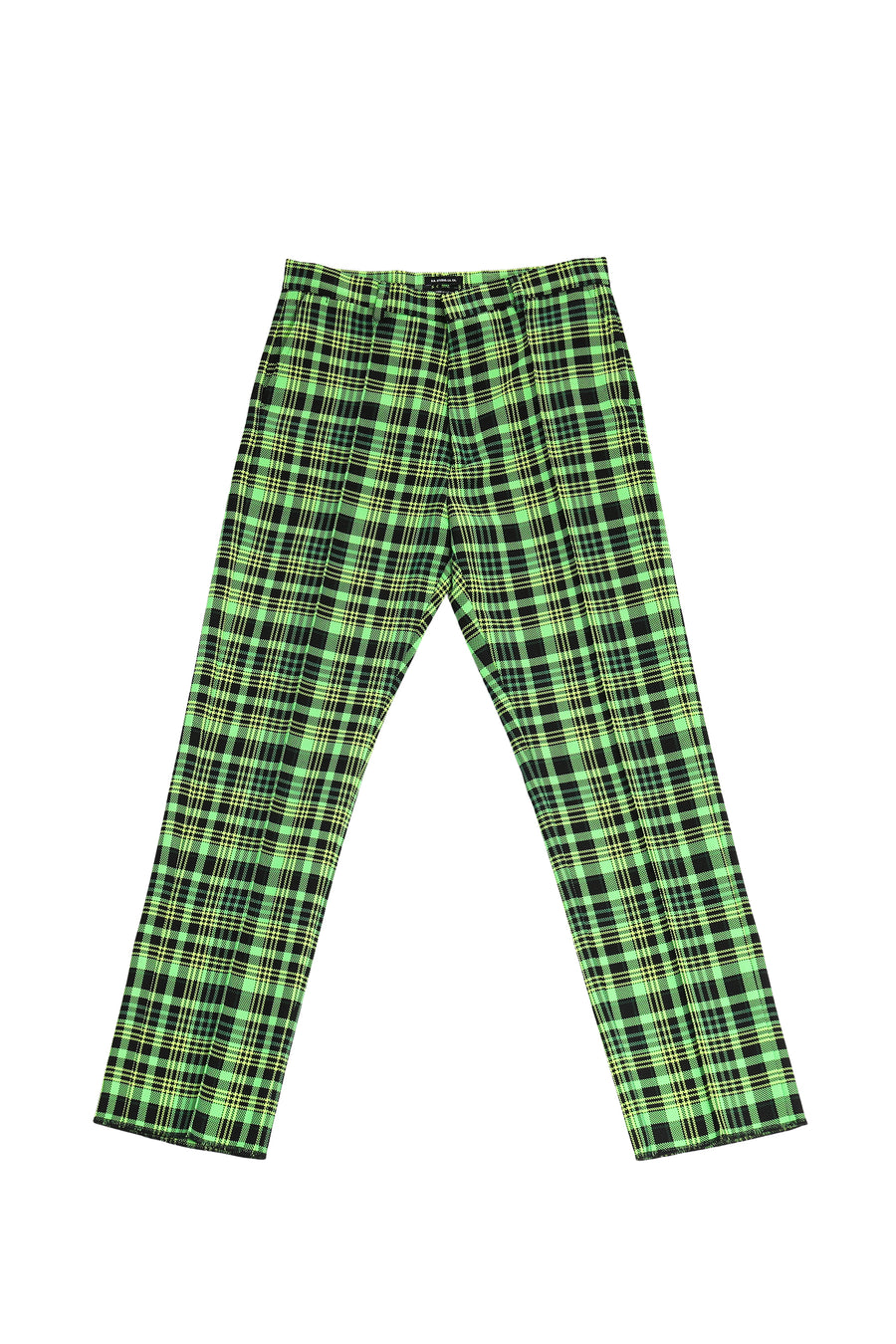 MEN'S OPEN-WEAVE CHECK SUIT PANT