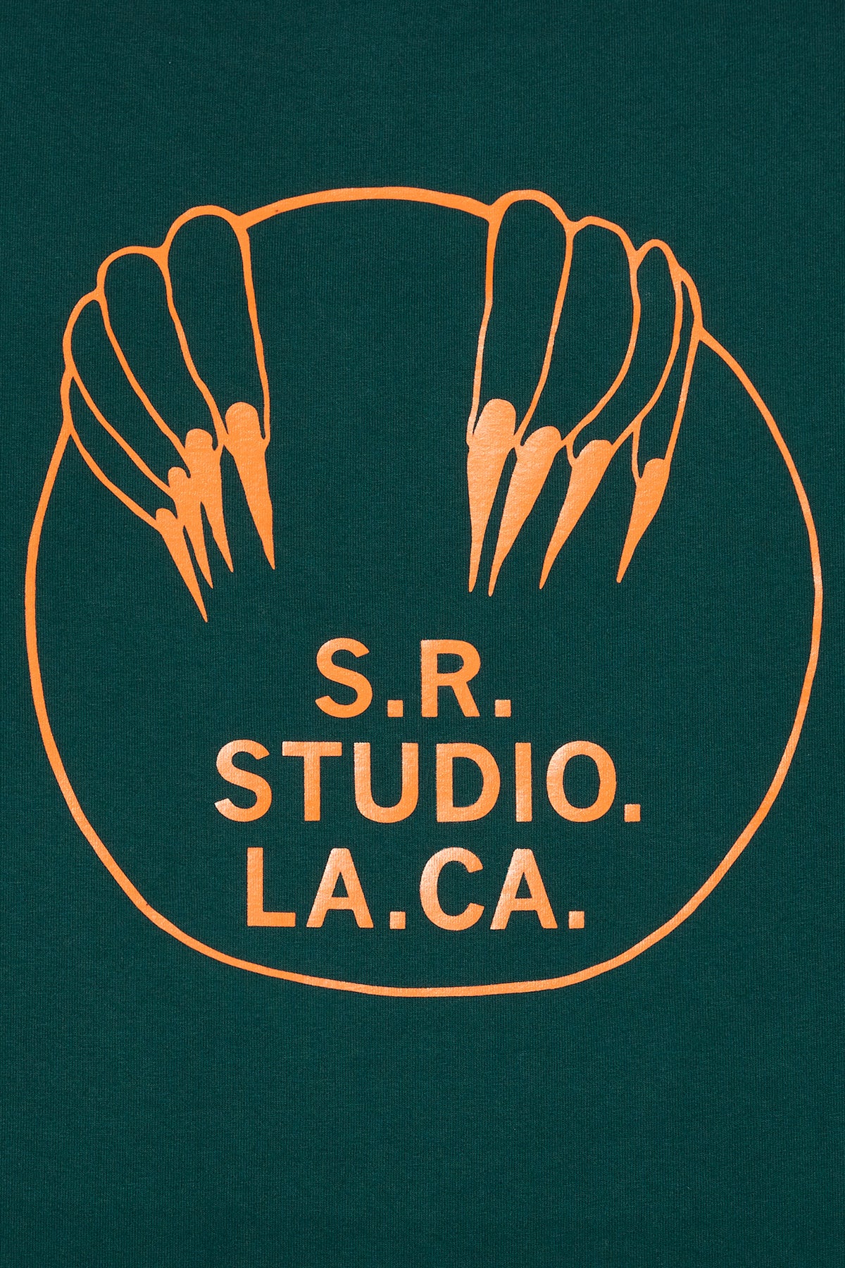 BASIC T-SHIRT WITH S.R.S. LOGO AND VAMPIRE SUNRISE