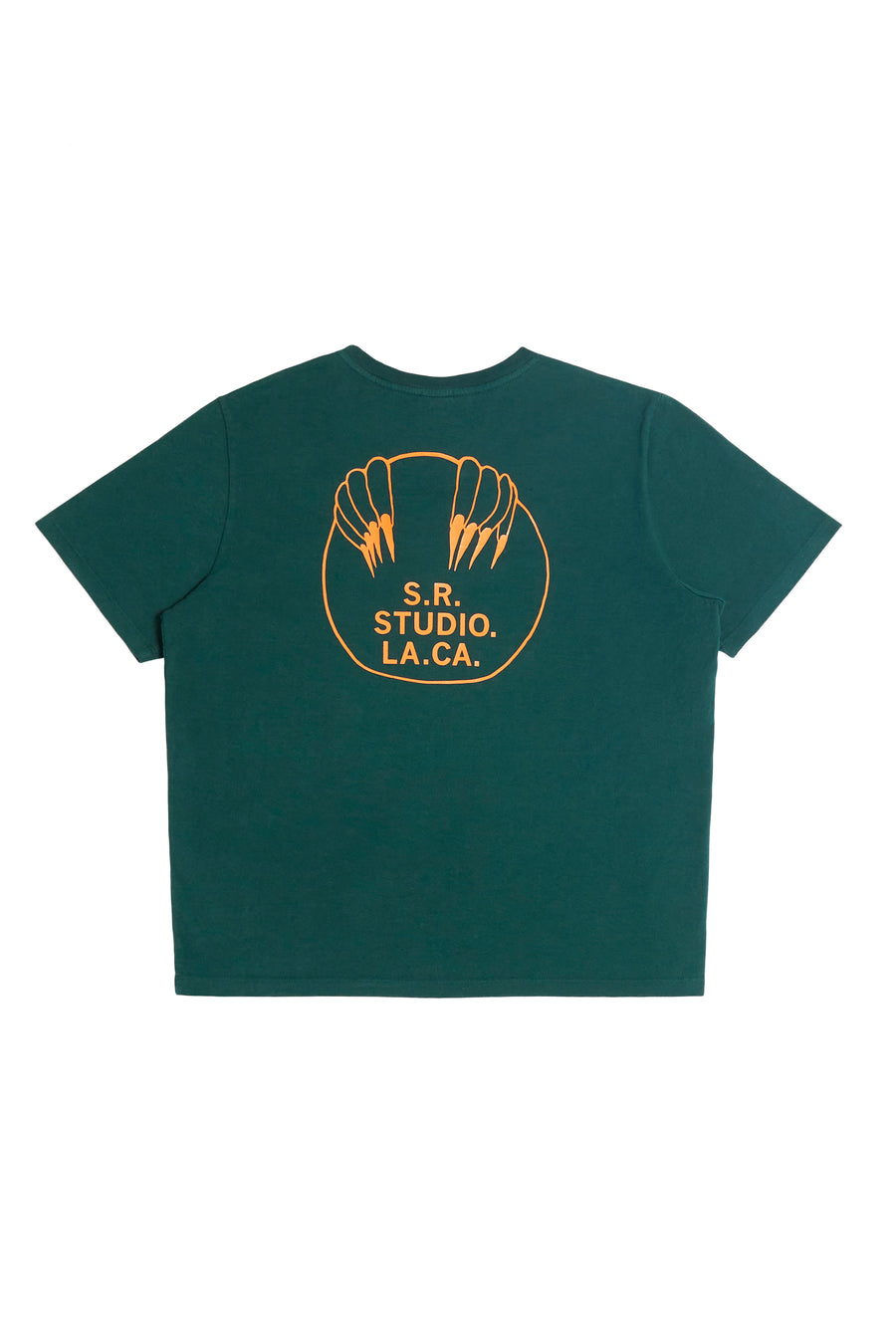 BASIC T-SHIRT WITH S.R.S. LOGO AND VAMPIRE SUNRISE