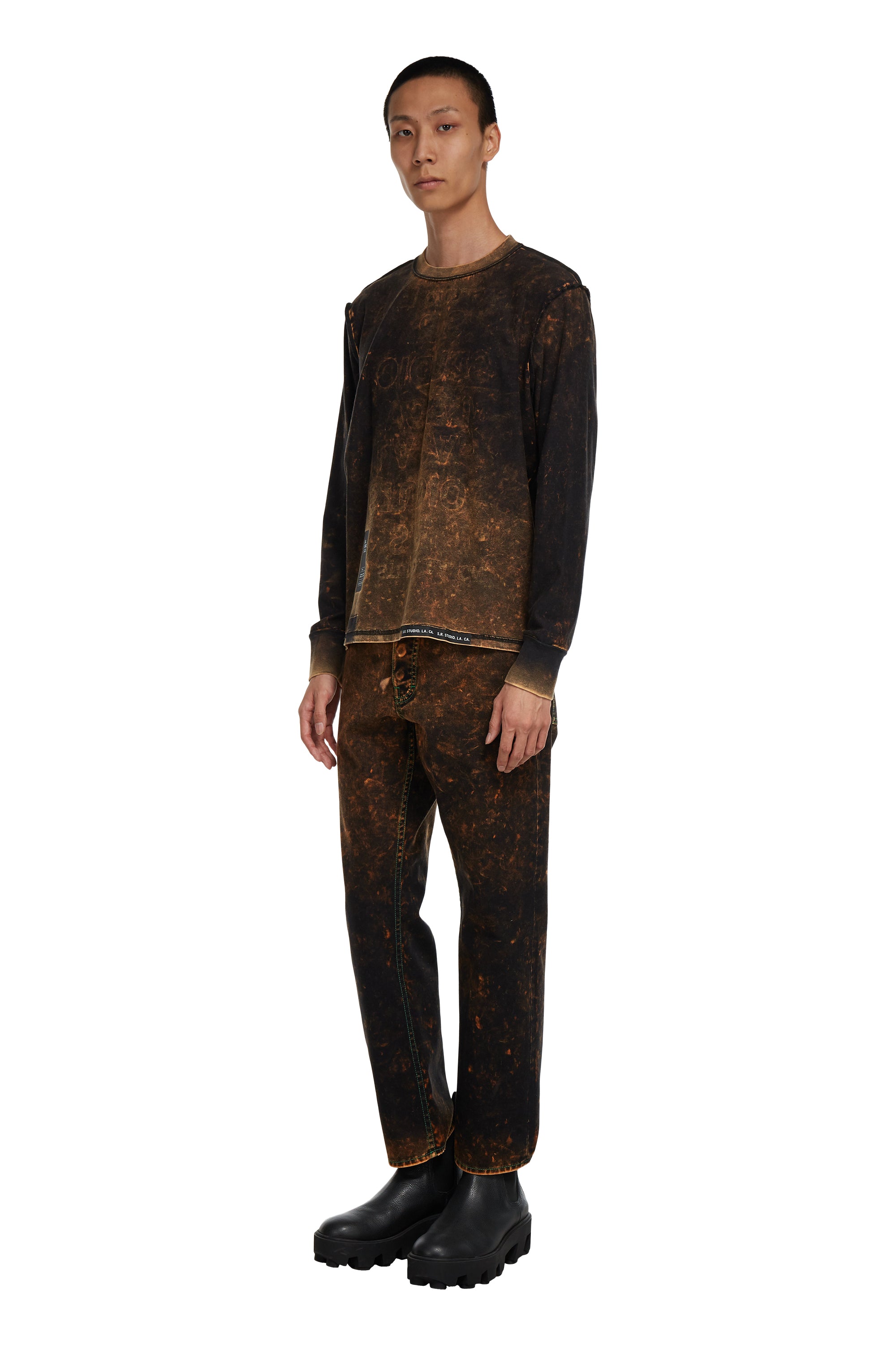 AP VERSO LONG SLEEVE T-SHIRT WITH IO WASH