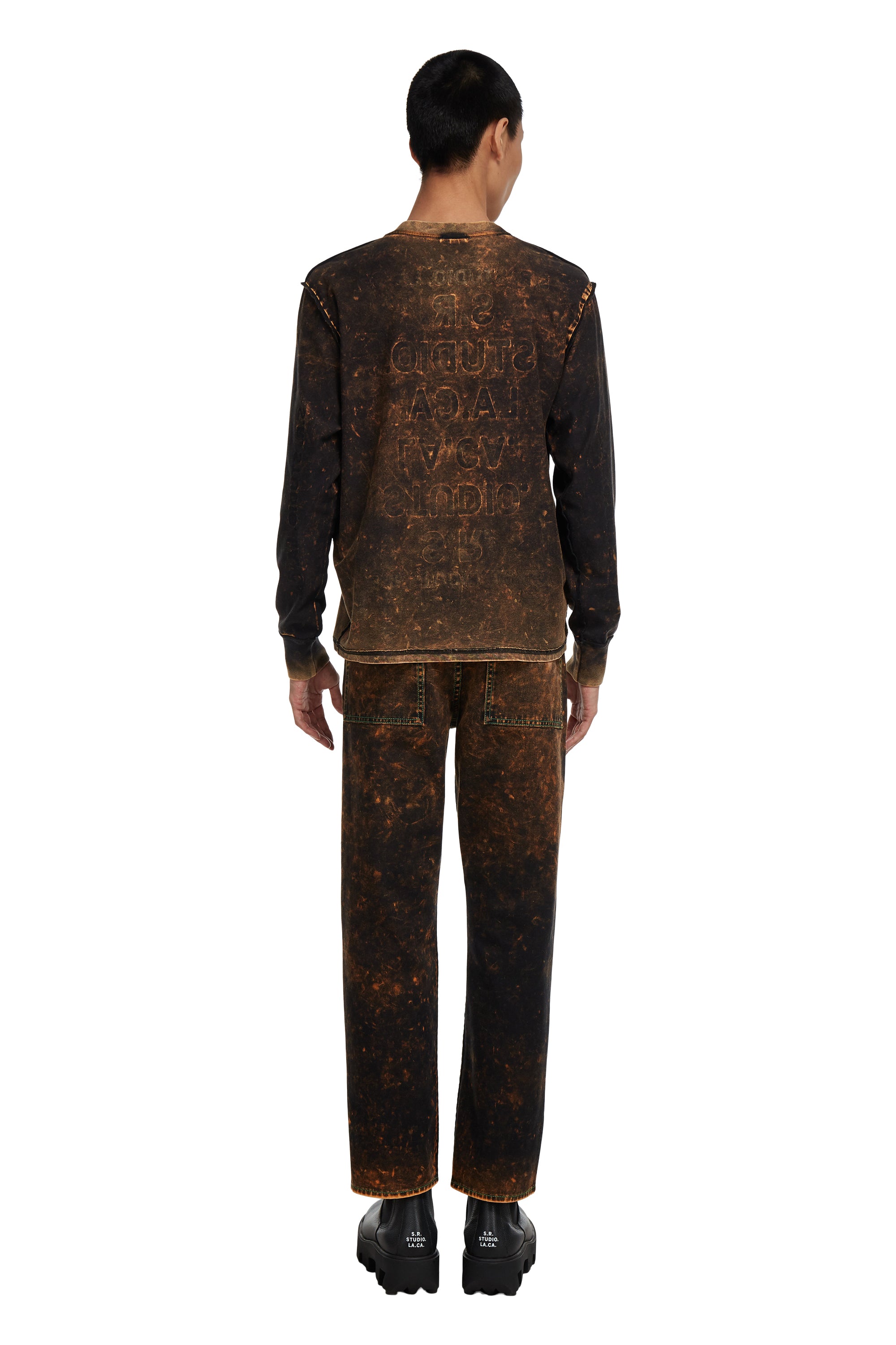 AP VERSO LONG SLEEVE T-SHIRT WITH IO WASH