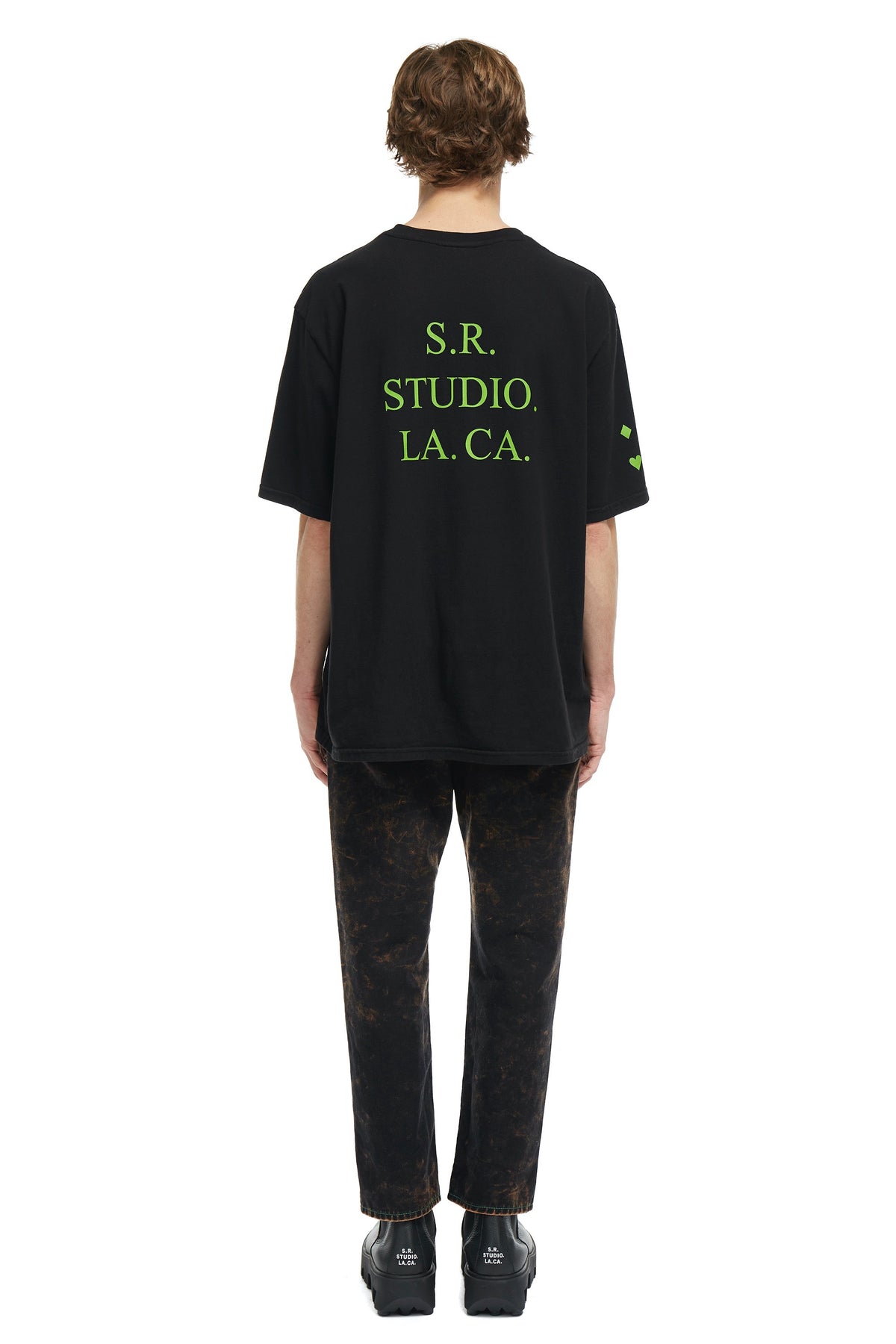 S.R. STUDIO. LA. CA. BY STERLING RUBY OVERSIZED T-SHIRT INSECT INDEX