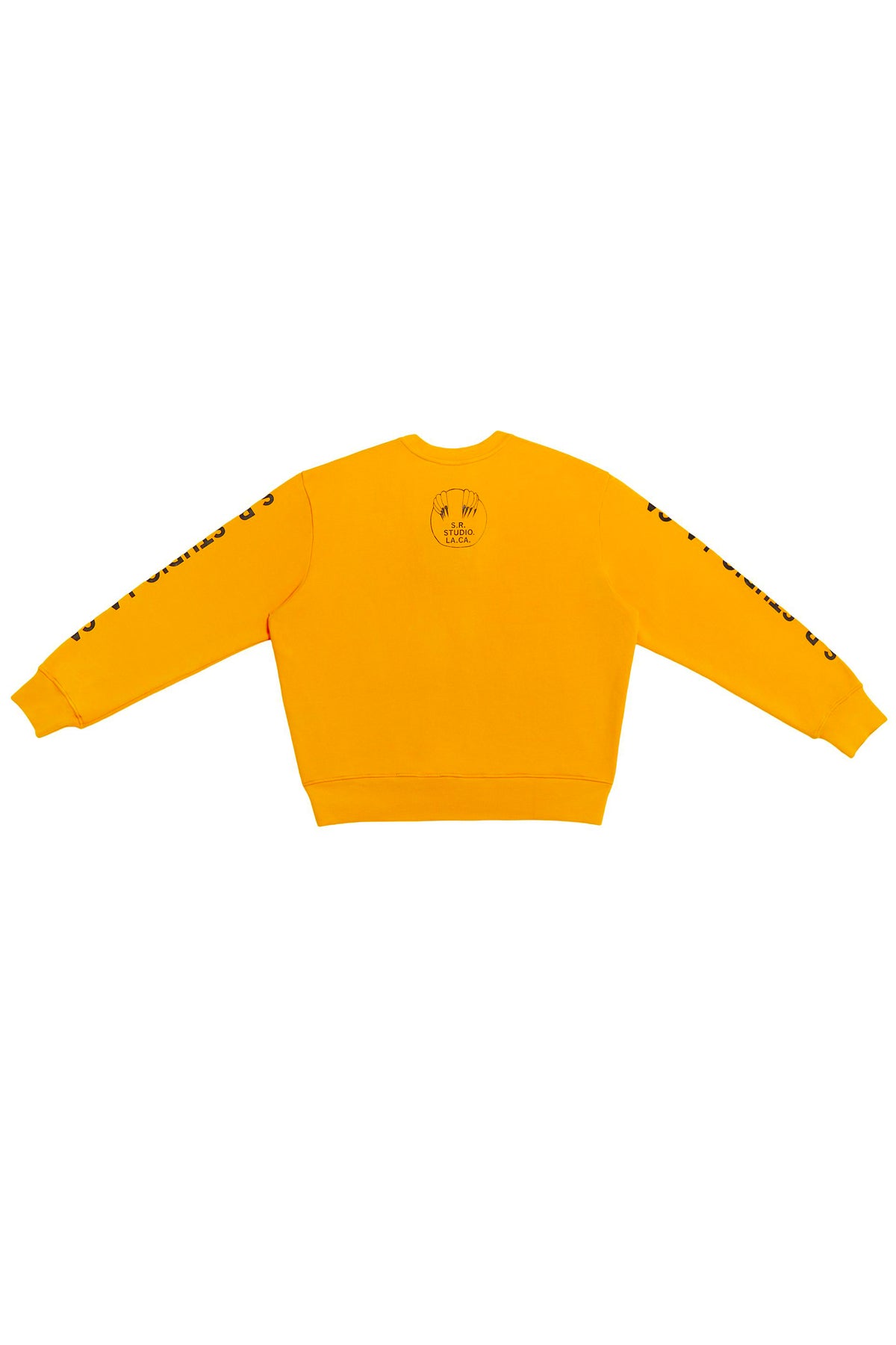 CREWNECK SWEATSHIRT WITH S.R.S. LOGO/VAMPIRE SUNRISE