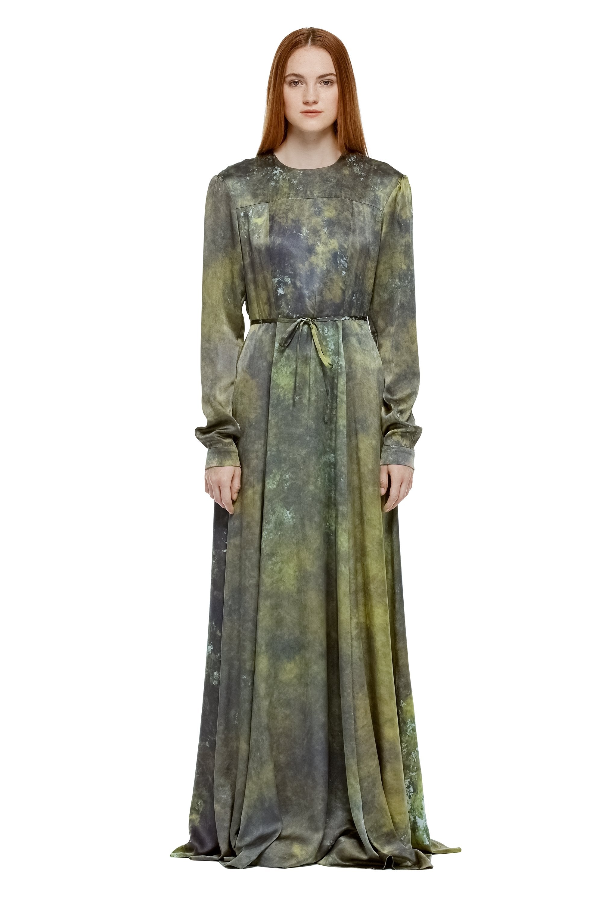 Hand-Dyed Silk Prairie Dress Hand-Dyed Silk Prairie Dress