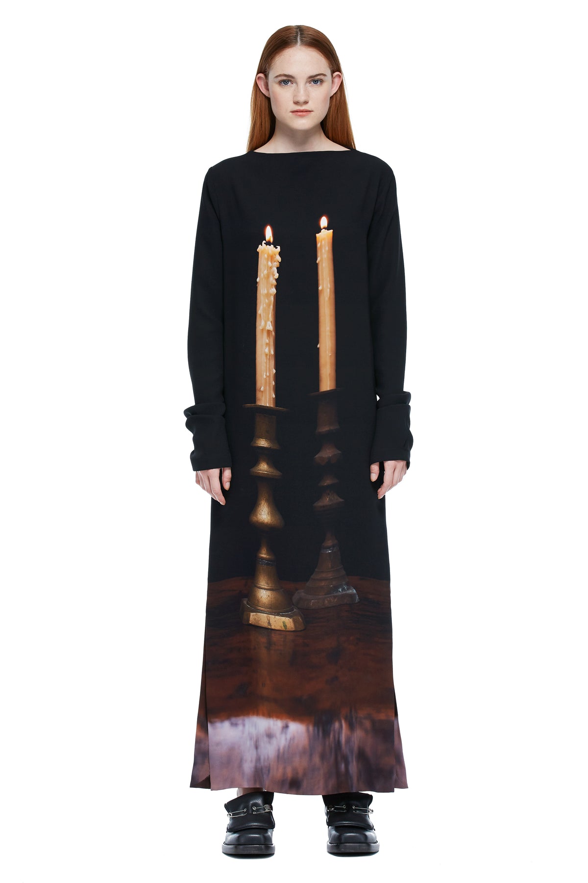 TWO CANDLES LONG SLEEVE GOWN