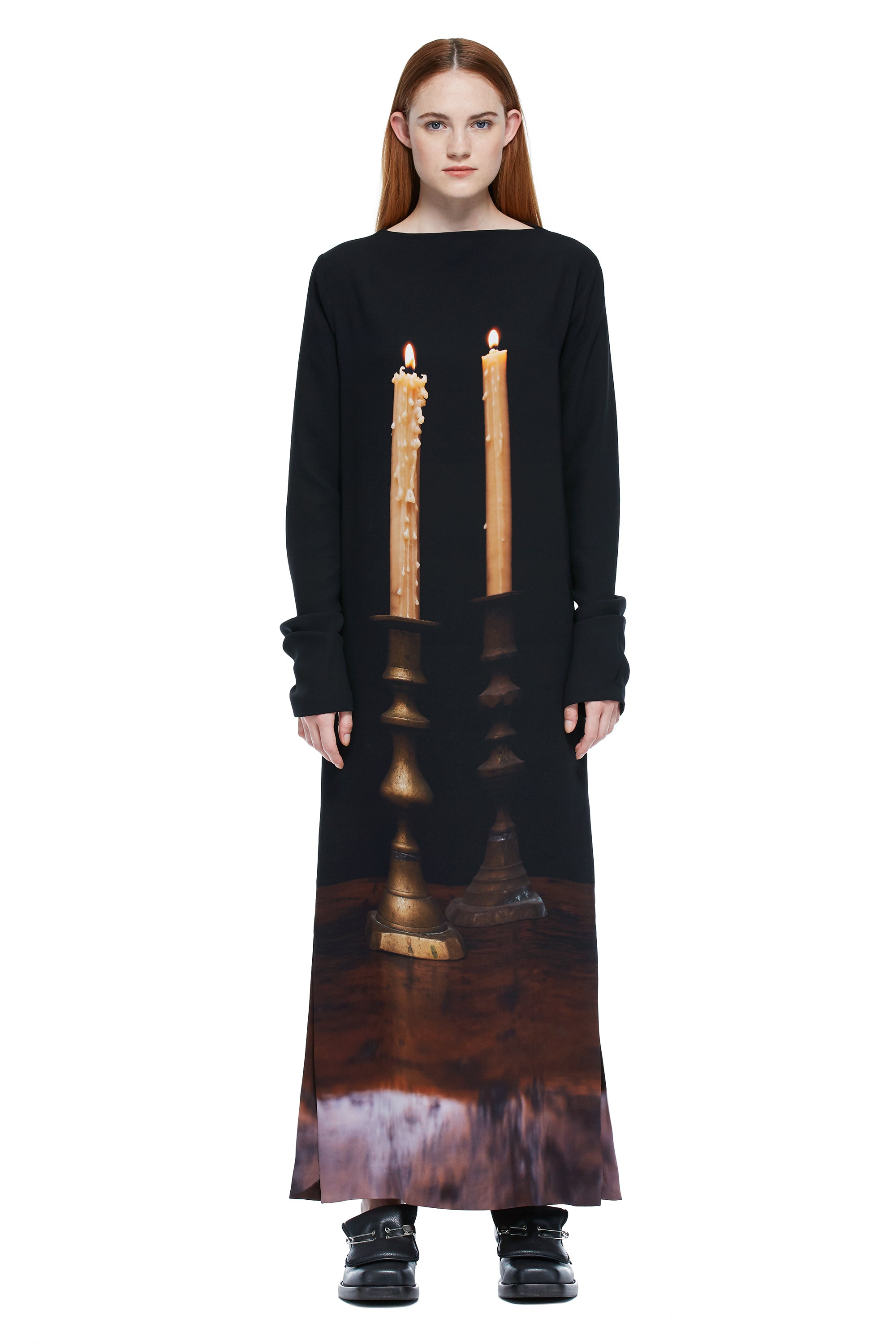 TWO CANDLES LONG SLEEVE GOWN