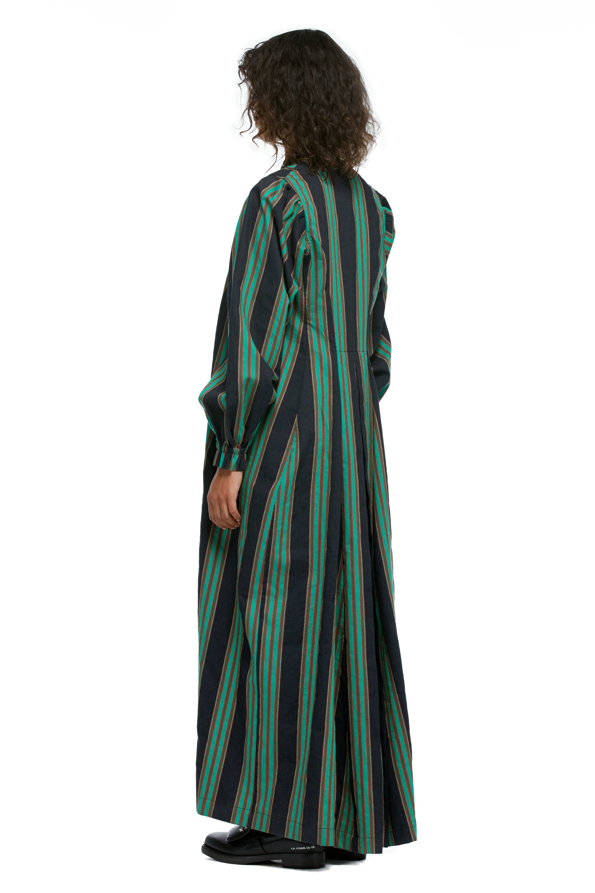 B.G.R. STRIPE DOUBLE LAYER DRESS