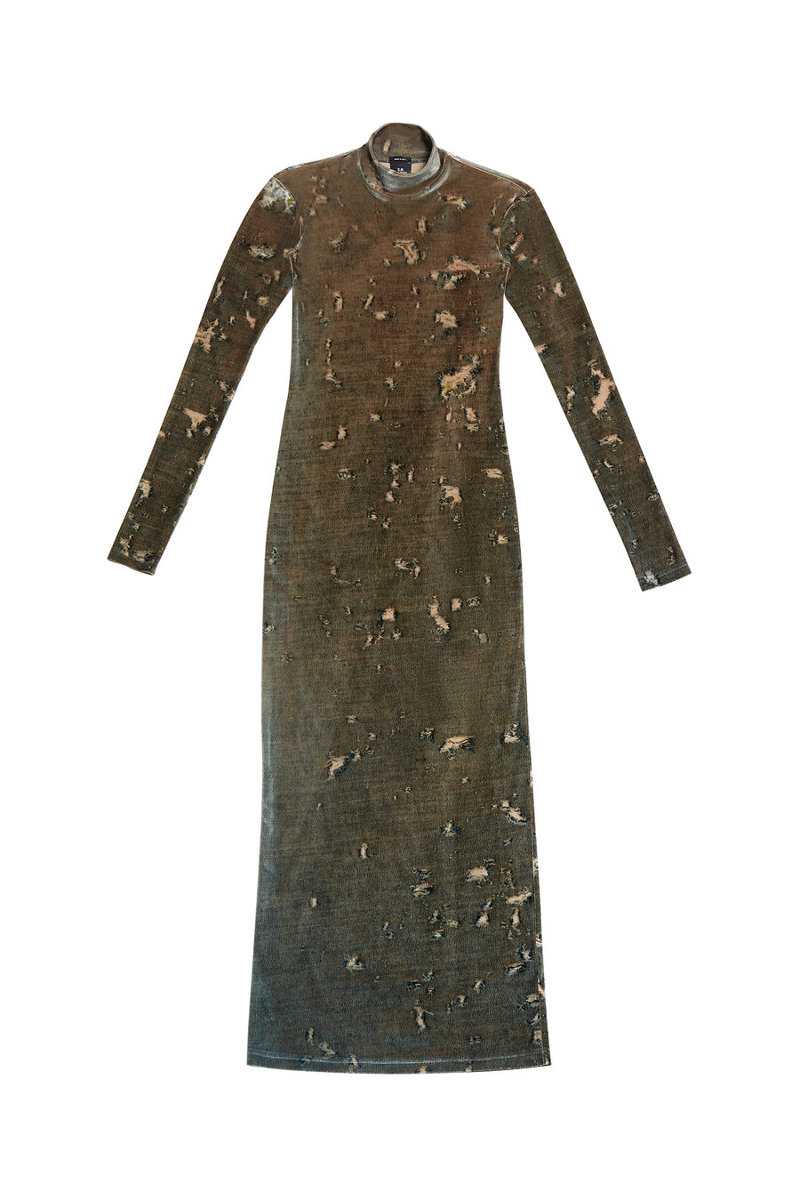SHROUD III LONG SLEEVE VELVET GOWN