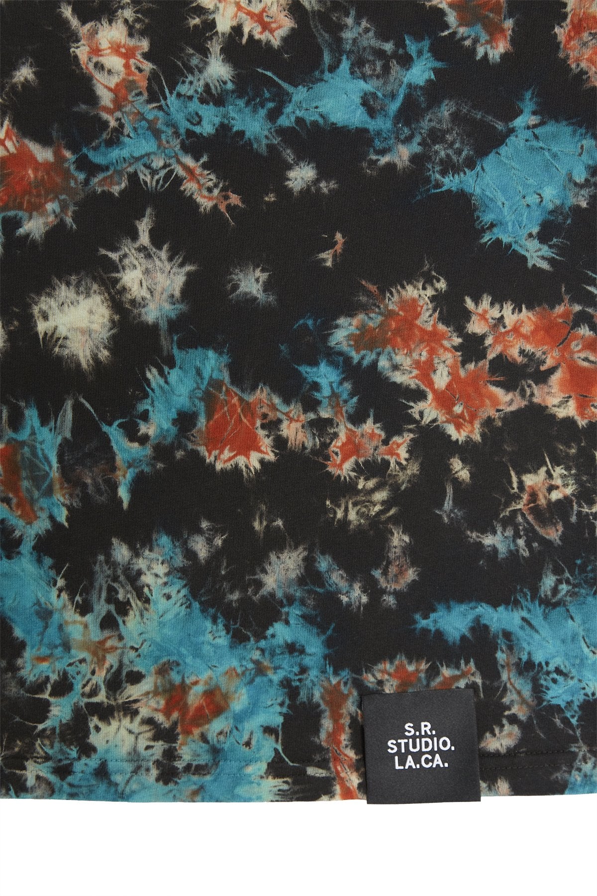 T.R.Y.B. FLAME TIE-DYE LONGSLEEVE TURTLENECK DRESS